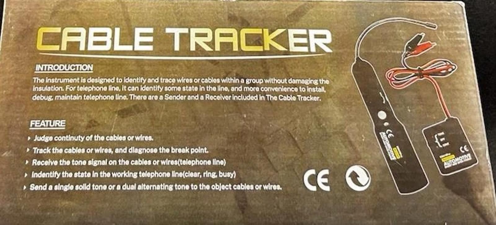The Unbranded Brand Cable Tracker Continuity Tester for Cables or Wires Size ONE SIZE - 2 Thumbnail