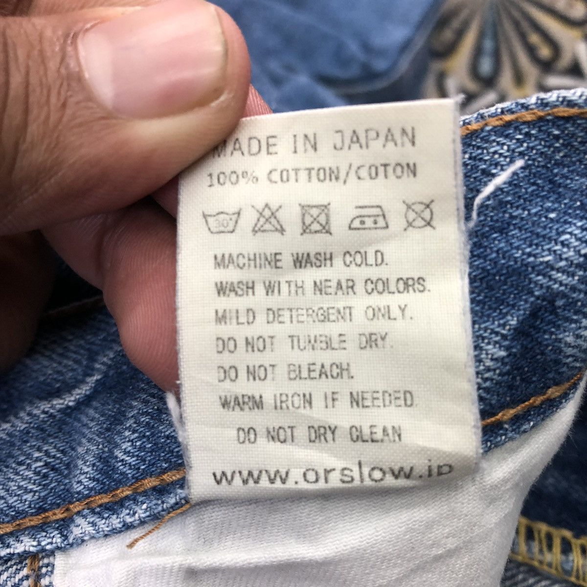 Orslow Vintage 2005 Orslow Japan Regular Denim Jeans Pants Size US 28 / EU 44 - 17 Thumbnail