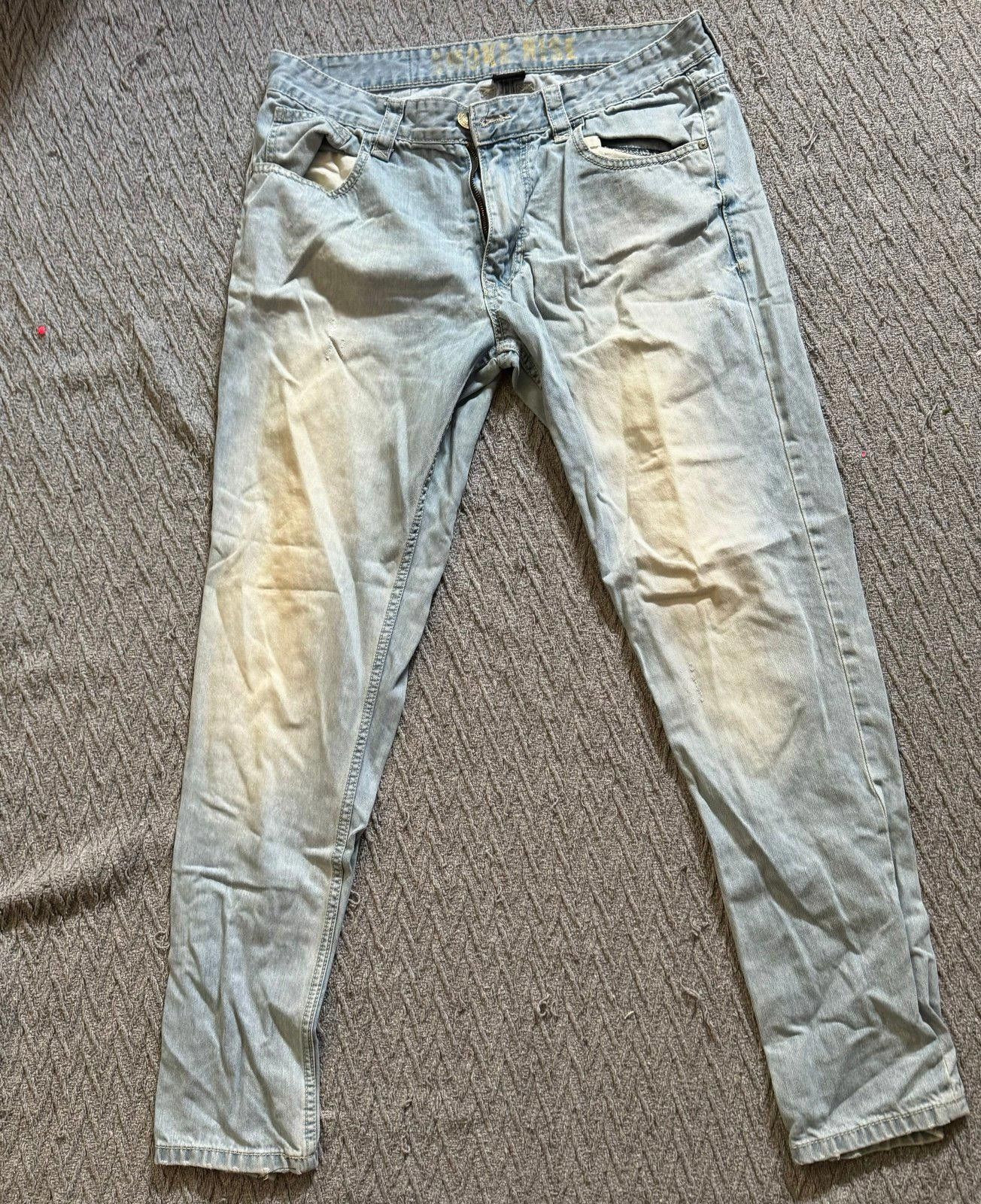 Other Smoke Rise Jeans Mens 36 (Fits 36x34) Pants Distressed Size US 36 / EU 52 - 1 Thumbnail