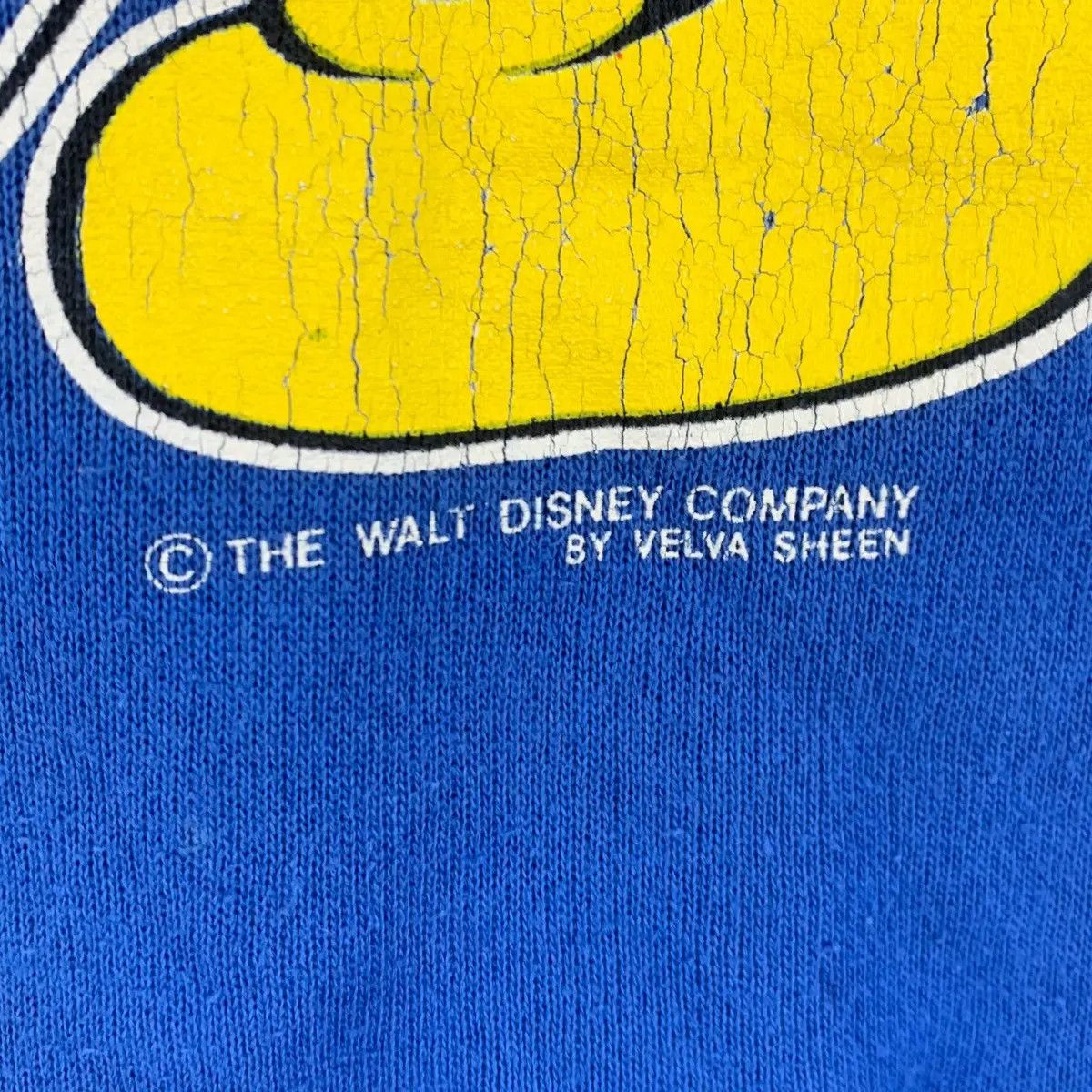Disney Vintage 80s MICKEY MOUSE Florida Disney Cartoon Print Blue Size US M / EU 48-50 / 2 - 8 Thumbnail