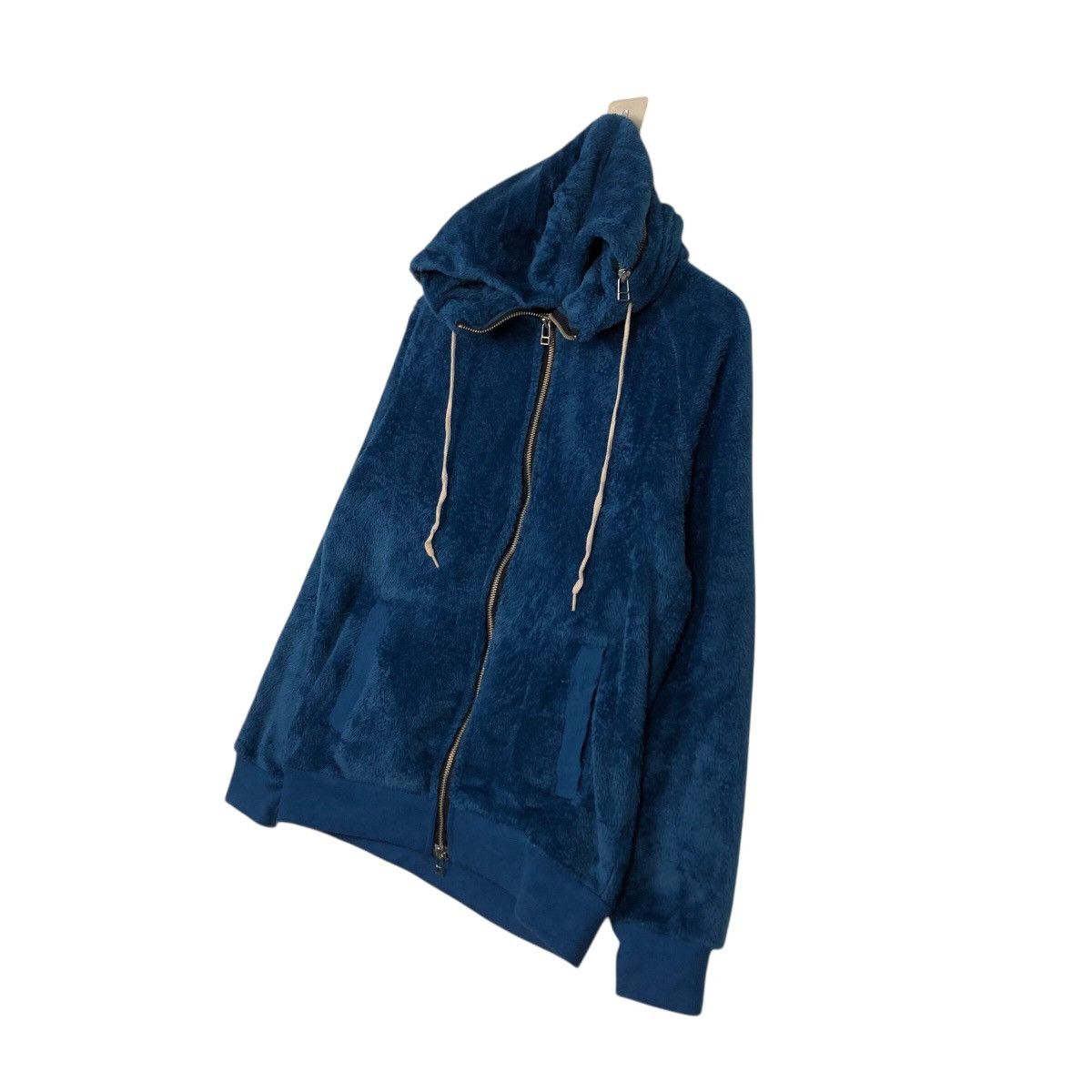 Beams Plus 📌Rich Blue Vintage Zipper Fleece Jacket Beams Heart Size US M / EU 48-50 / 2 - 3 Thumbnail