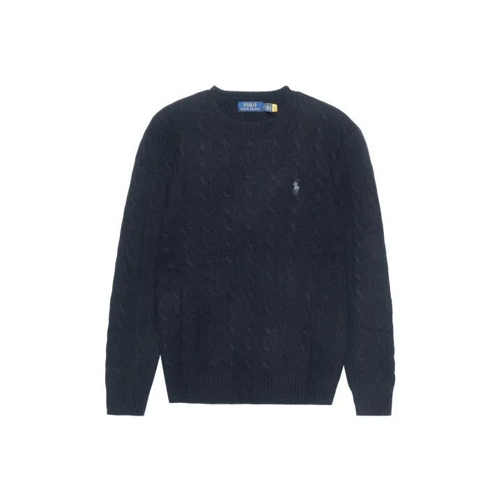 Polo Ralph Lauren Polo Ralph Lauren Men's Logo Embroidered Wool Sweater Size US S / EU 44-46 / 1 - 1 Thumbnail
