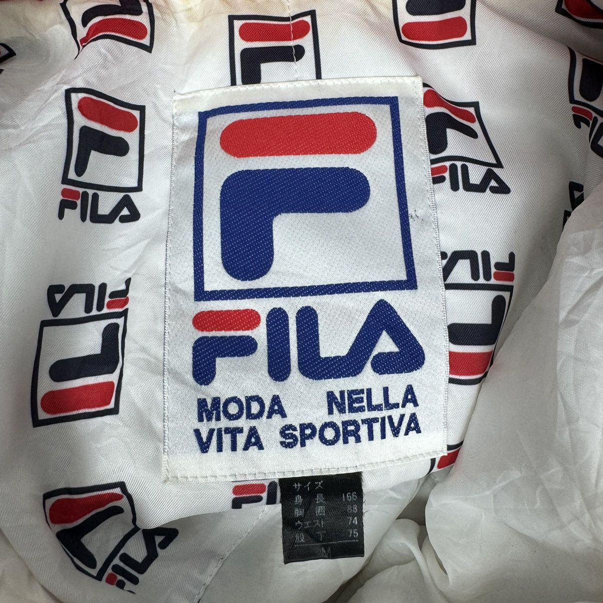 Fila × Vintage ☀️FILA HOODIE ANORAK WINDBREAKER JACKET Size US M / EU 48-50 / 2 - 7 Thumbnail