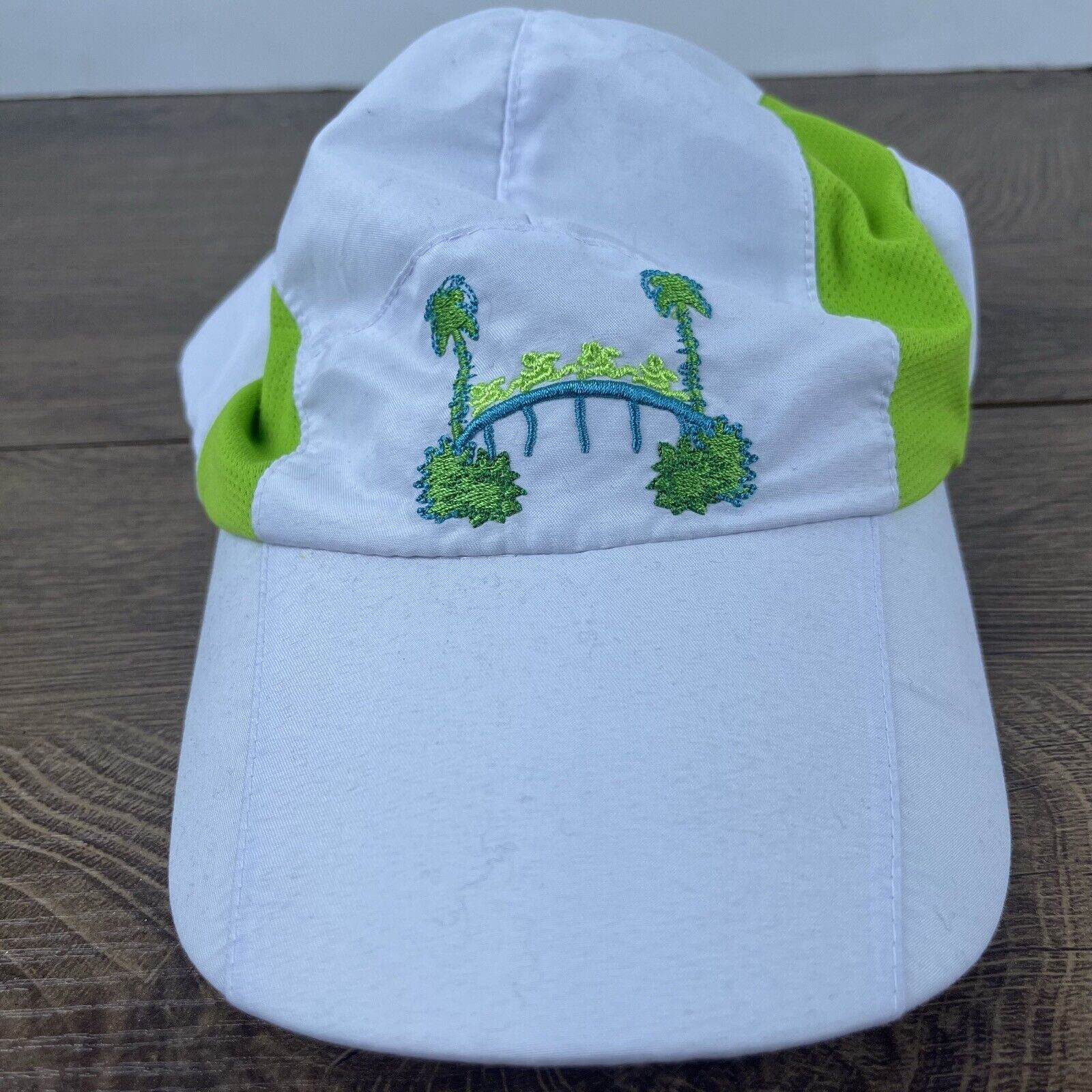 Other Running Hat Whit Athletic Hat White Cap Hat Adjustable Hat W Size ONE SIZE - 3 Thumbnail