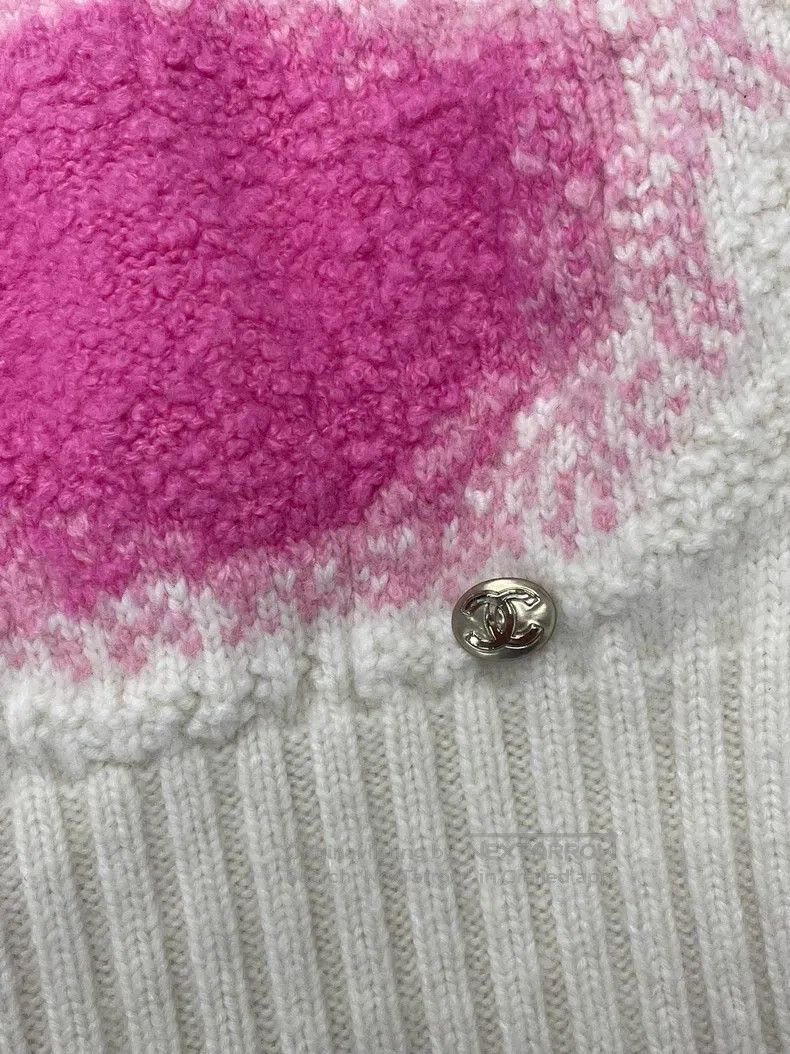 Chanel Chanel Ski series pink zipper sweater Size XXS / US 00 / IT 34 - 2 Thumbnail