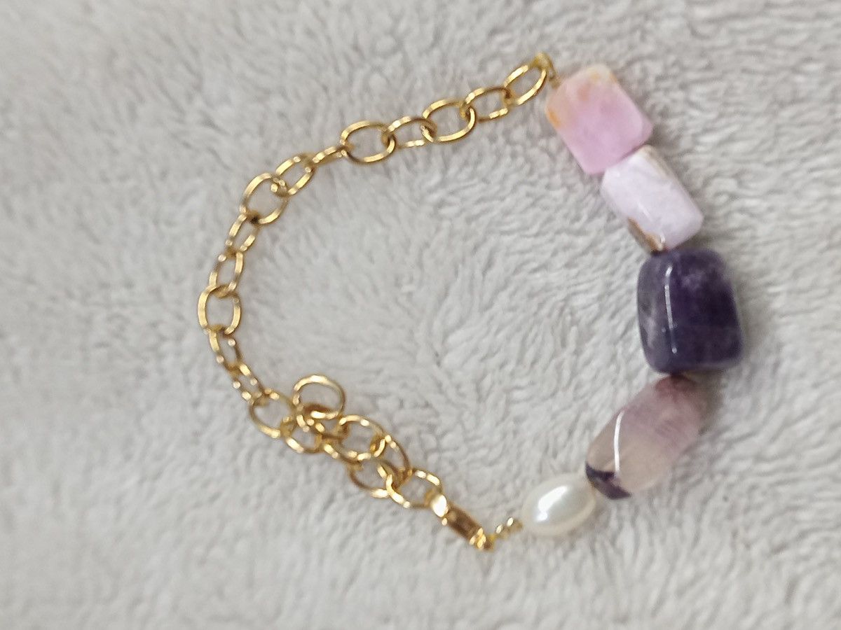 Other Gem stone hand made bracelet Size ONE SIZE - 13 Thumbnail