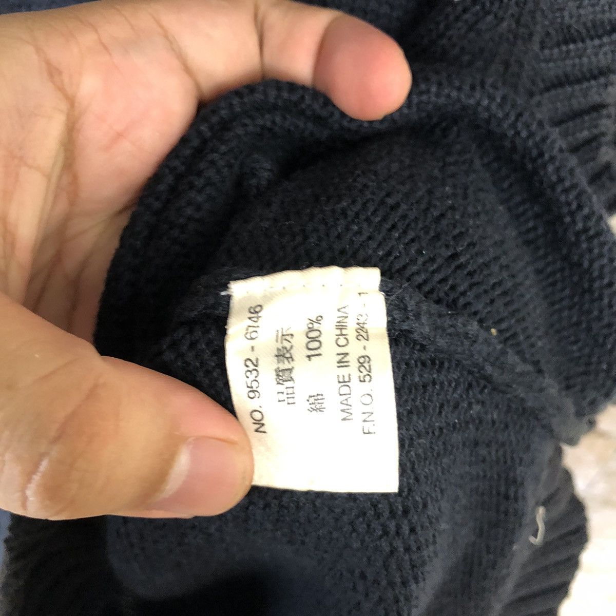 Homespun Knitwear × Japanese Brand South Breece Black Vest Knitwear #A1074 Size M / US 6-8 / IT 42-44 - 11 Thumbnail