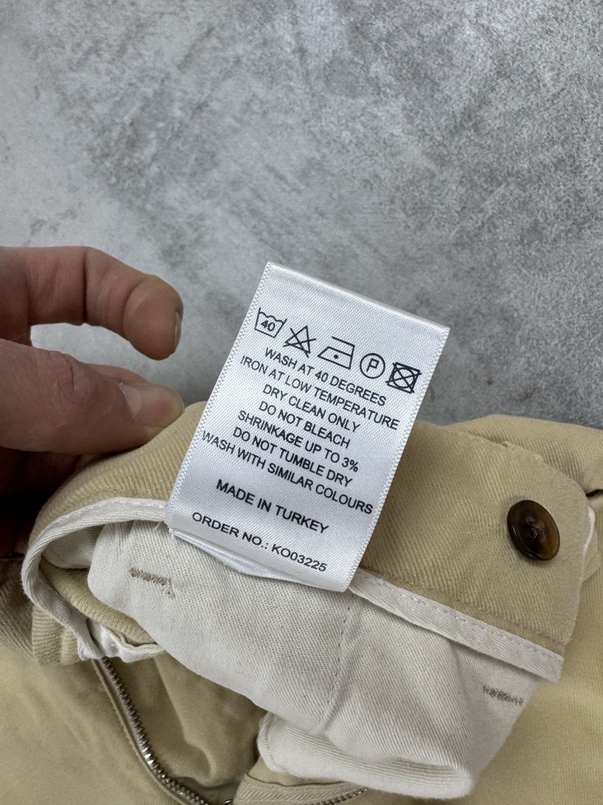 NN07 NN07 Chino Beige Pants Cropped Slim Fit Mens Size 31x29 Size US 31 - 5 Thumbnail