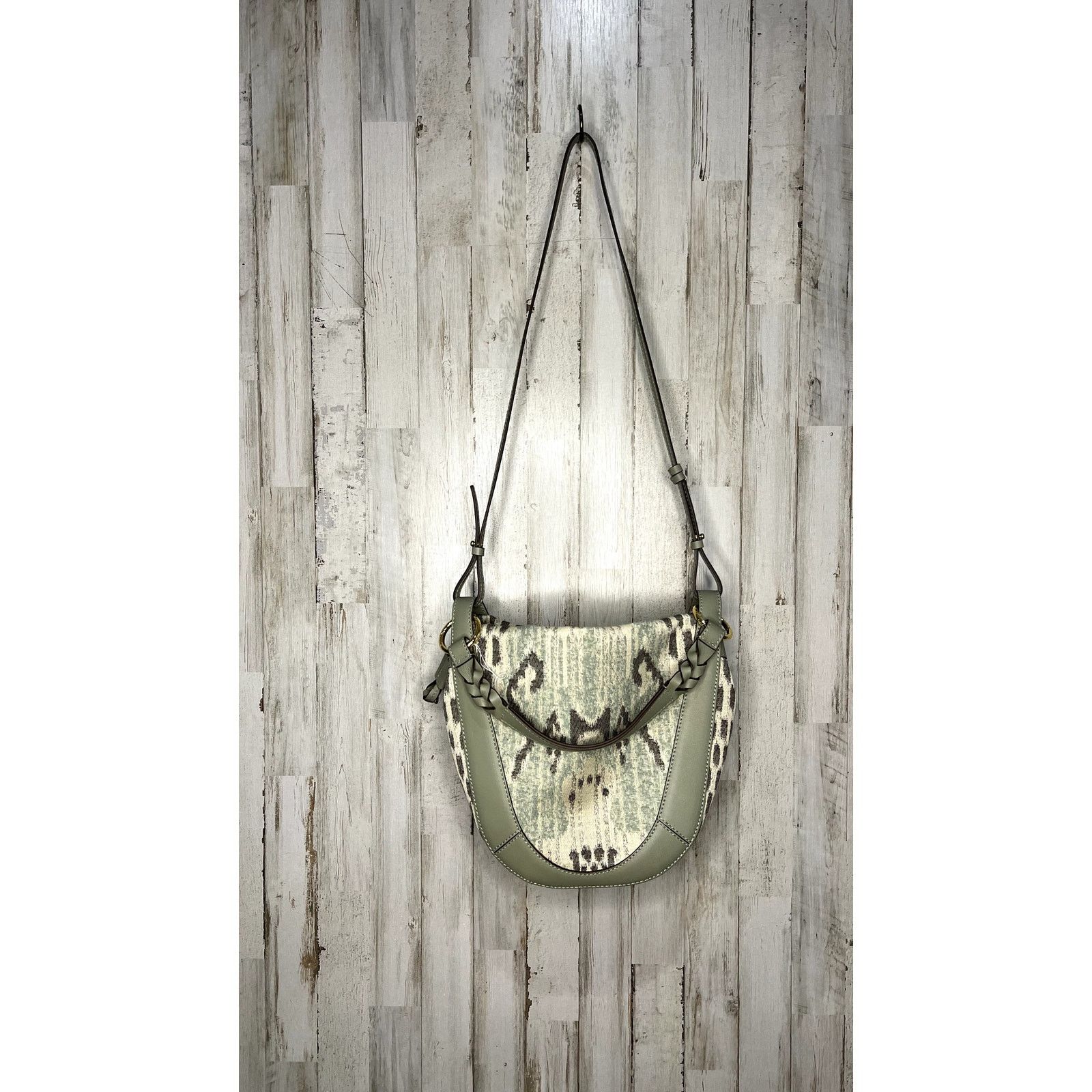 Ulla Johnson Ulla Johnson Women's Canvas & Leather Shoulder Bag Pattern Size ONE SIZE - 1 Thumbnail