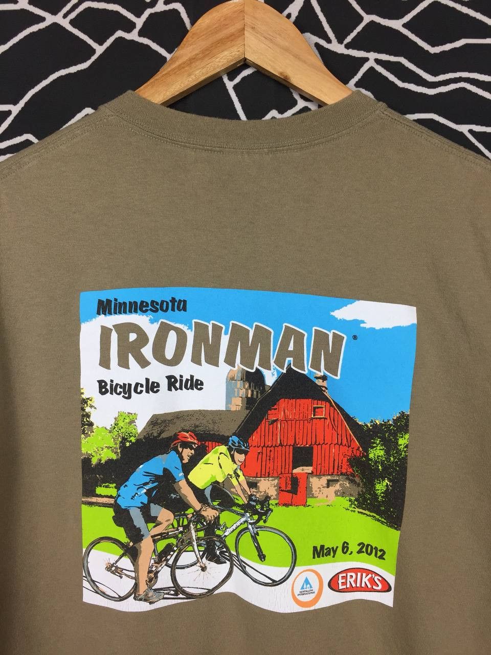 Gildan × Vintage Bicycle Ride Minnesota Ironman 2012 Tee Size US L / EU 52-54 / 3 - 3 Thumbnail