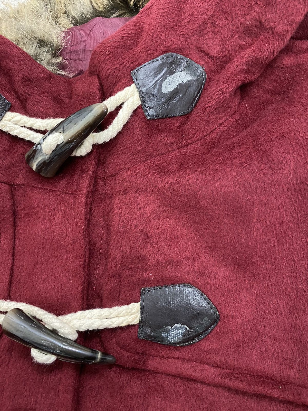 Tornado Mart Avant Garde Hoodie Fur Winter Jacket Harris Tweed Style Size US S / EU 44-46 / 1 - 10 Thumbnail
