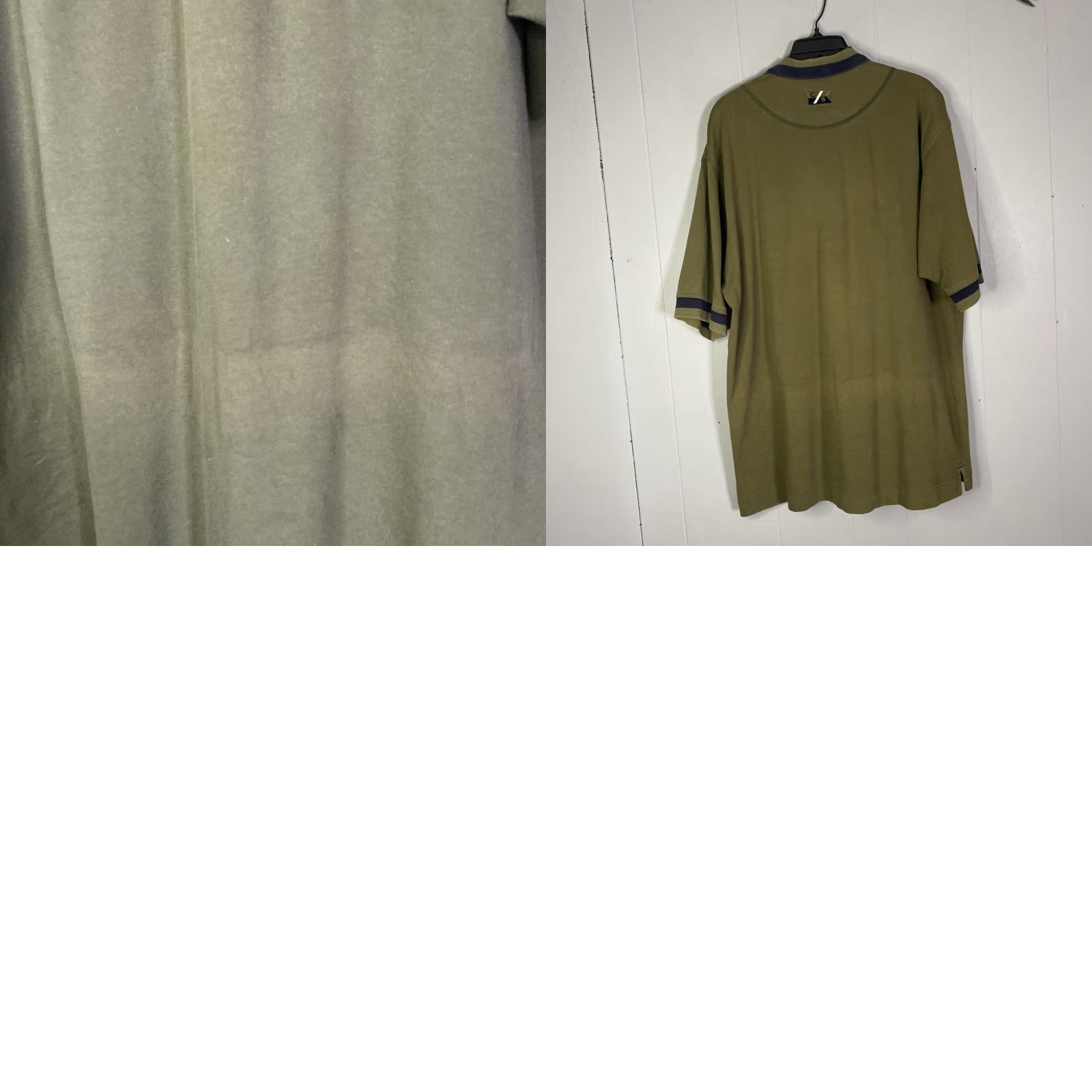 Vintage VINTAGE Oakmont Country Club Polo Shirt Mens Medium Greenish Brown Fade 90s Golf Shirt Mens Size US M / EU 48-50 / 2 - 11 Thumbnail
