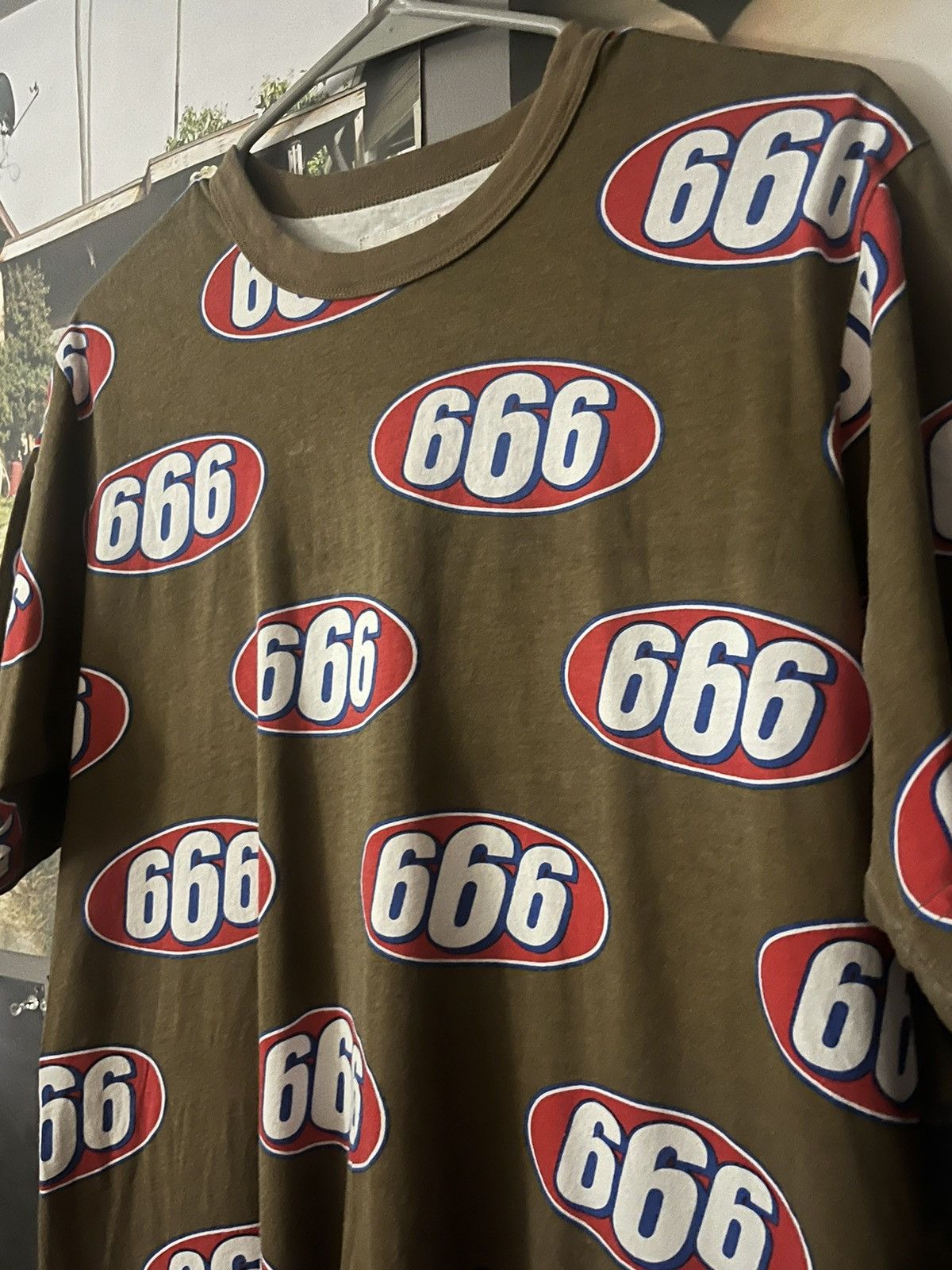 Supreme Supreme 666 all over print - T shirt Size US M / EU 48-50 / 2 - 2 Thumbnail