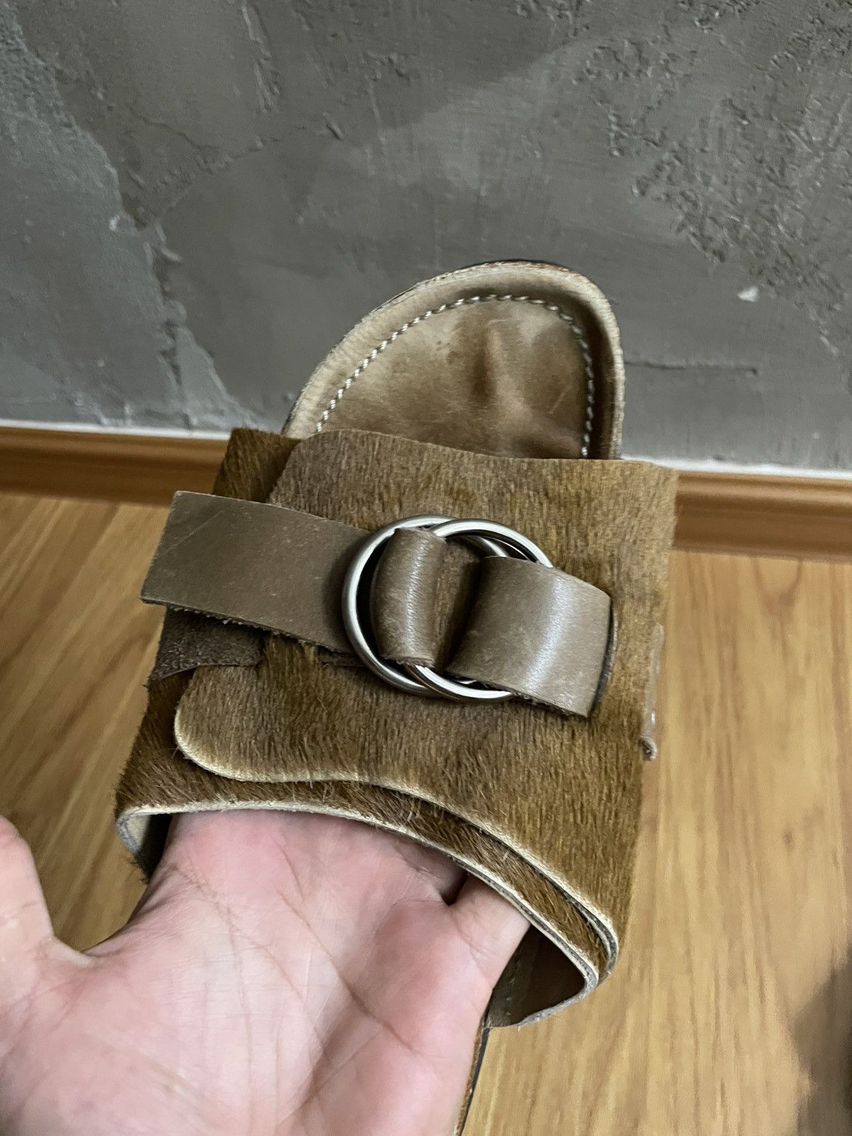 Sasquatchfabrix Sasquatchfabrix Leather Cow Skin Sandal Size US 9 / EU 42 - 11 Thumbnail