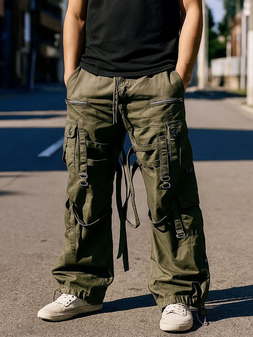 Other BONDAGE ILLIG CAROL CHRISTIAN AVANT GARDE BAGGY PANTS Size US 30 / EU 46 - 3 Thumbnail