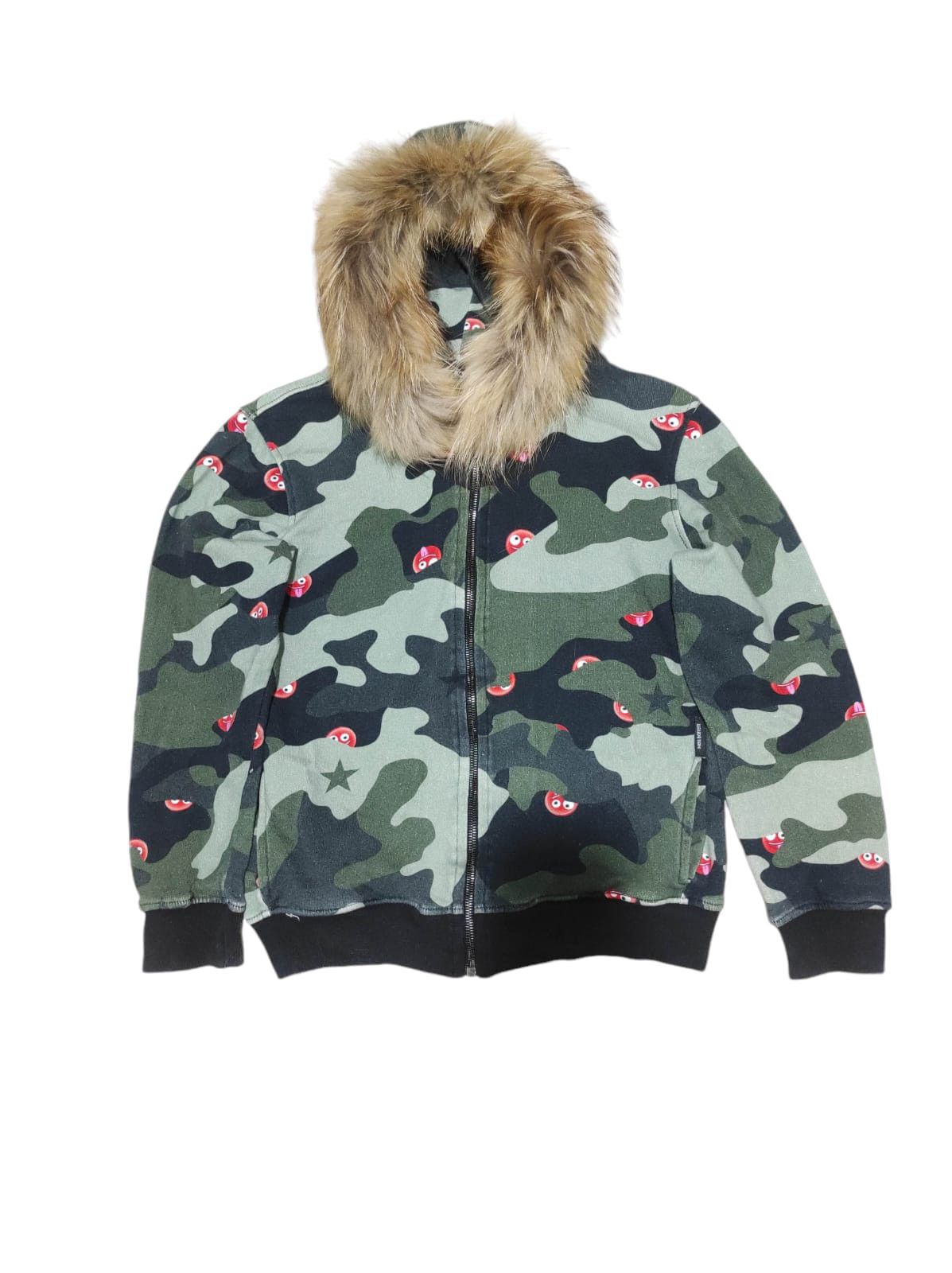 Neil Barrett Neil Barrett Kids Fur Hoodie Size US XXS / EU 40 - 1 Thumbnail
