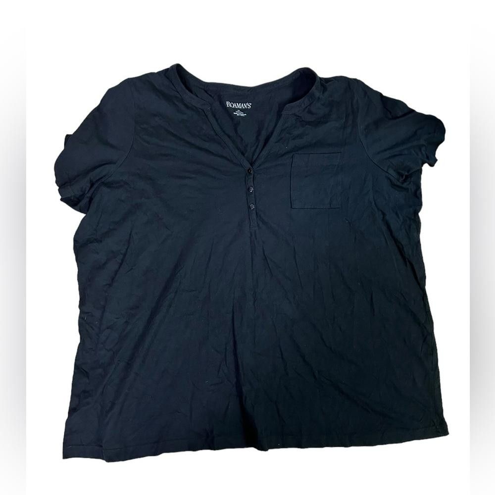 Designer Roaman’s l Bundle of 4 Tops Size 2X Size XXL / US 16-18 / IT 52-54 - 10 Thumbnail