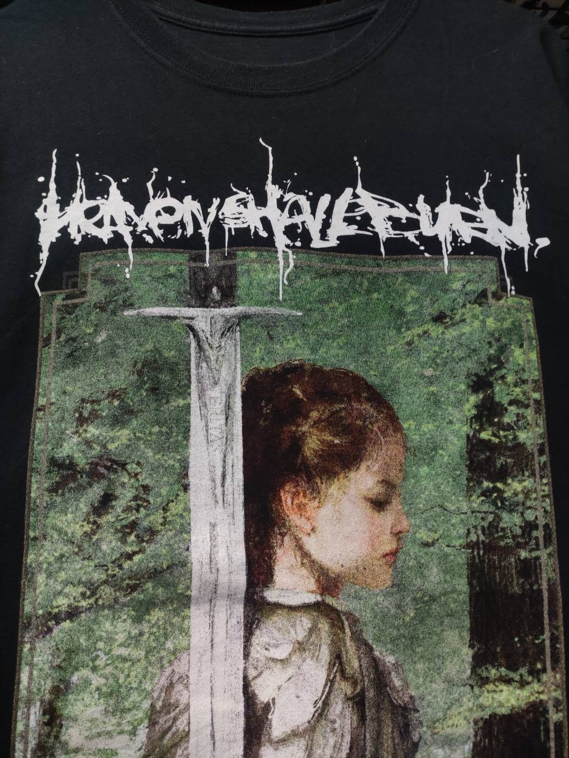 Band Tees Vtg Heaven Shall Burn " Weakness Leaving My Heart " Single Size US XXL / EU 58 / 5 - 4 Thumbnail