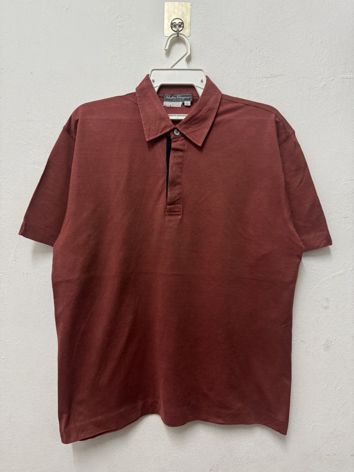 Salvatore Ferragamo Salvatore Ferragamo Polo Shirt Button Size US M / EU 48-50 / 2 - 1 Thumbnail