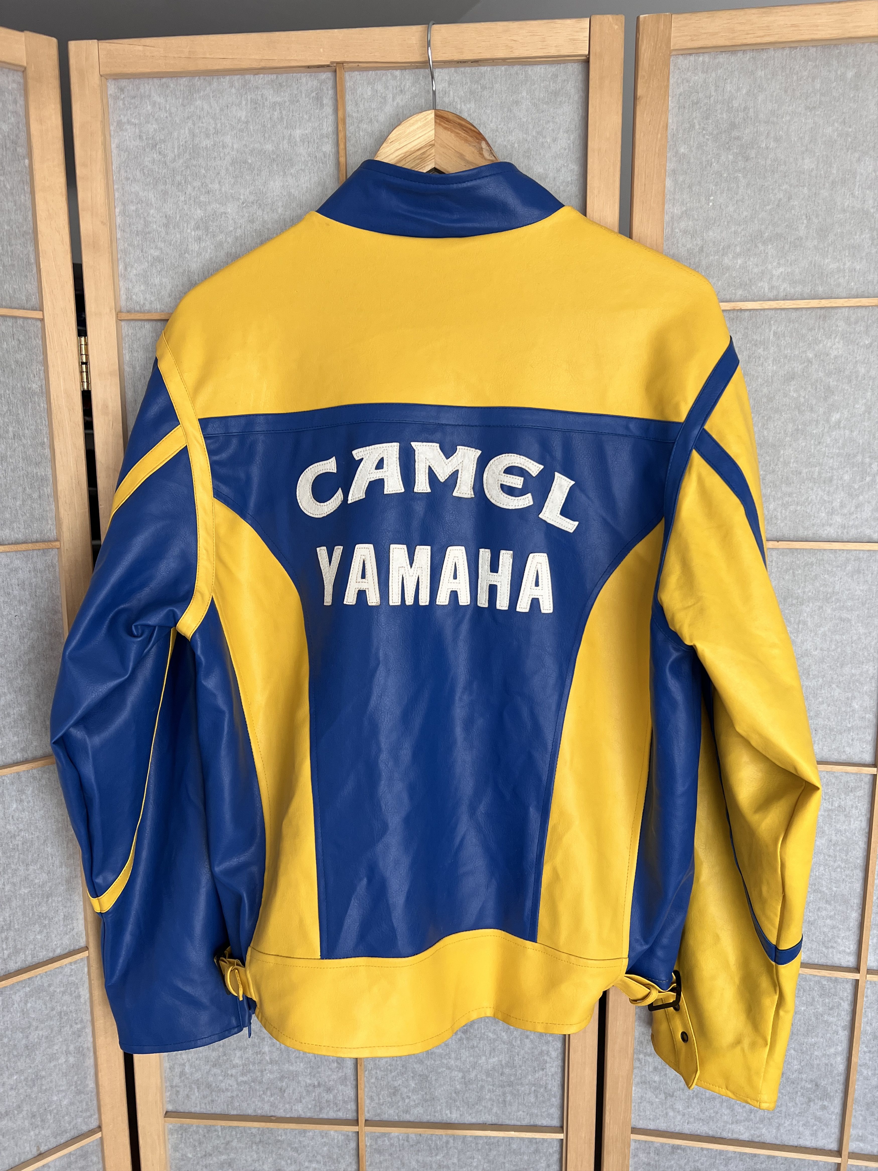 Camel Crazy! 2006 Camel x Yamaha Leather Jacket limited edition Size US L / EU 52-54 / 3 - 2 Thumbnail