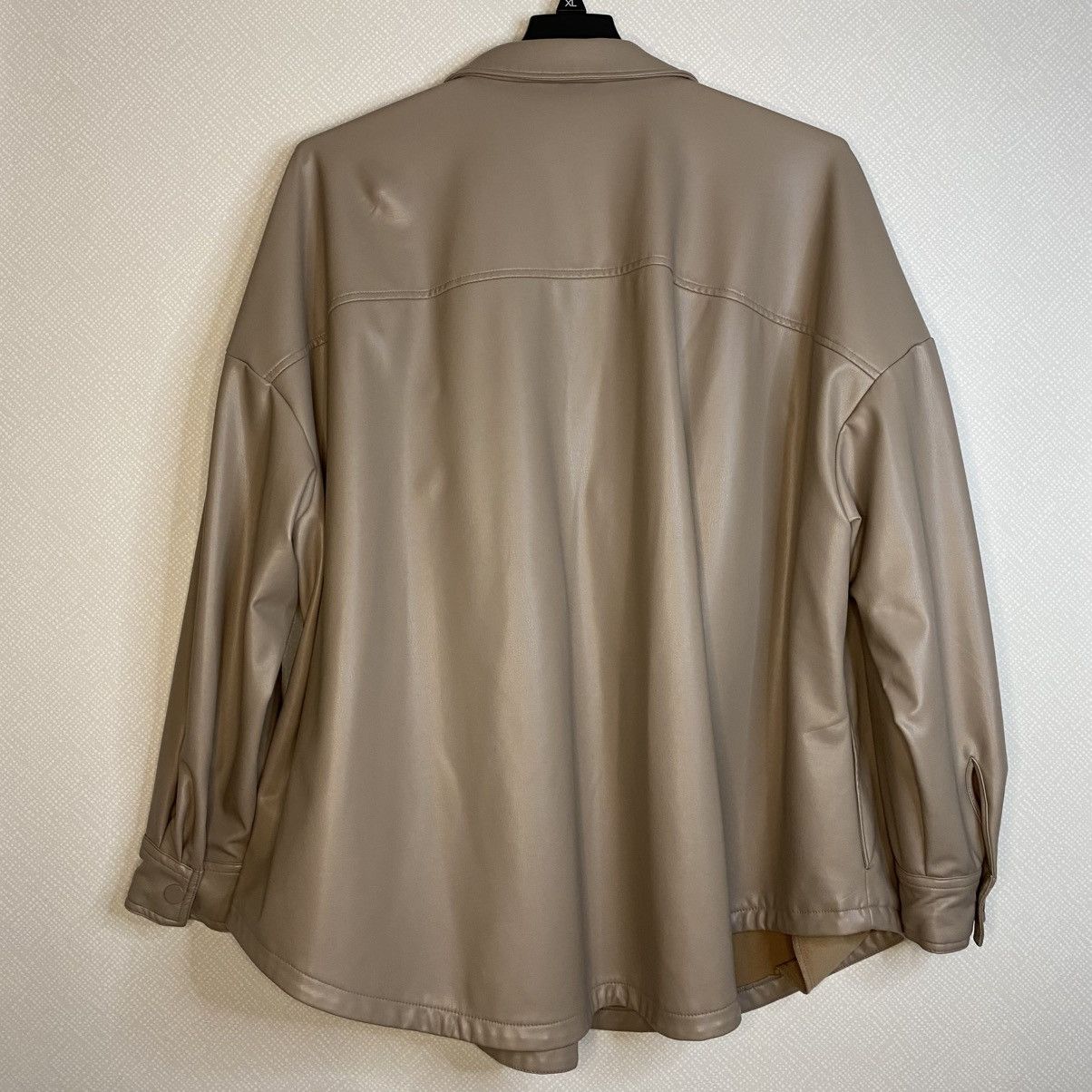 Other Lane Bryant Shirt Jacket Beige Women's Plus Size 26/28 EUC Size 4XL / US 24-26 - 2 Thumbnail