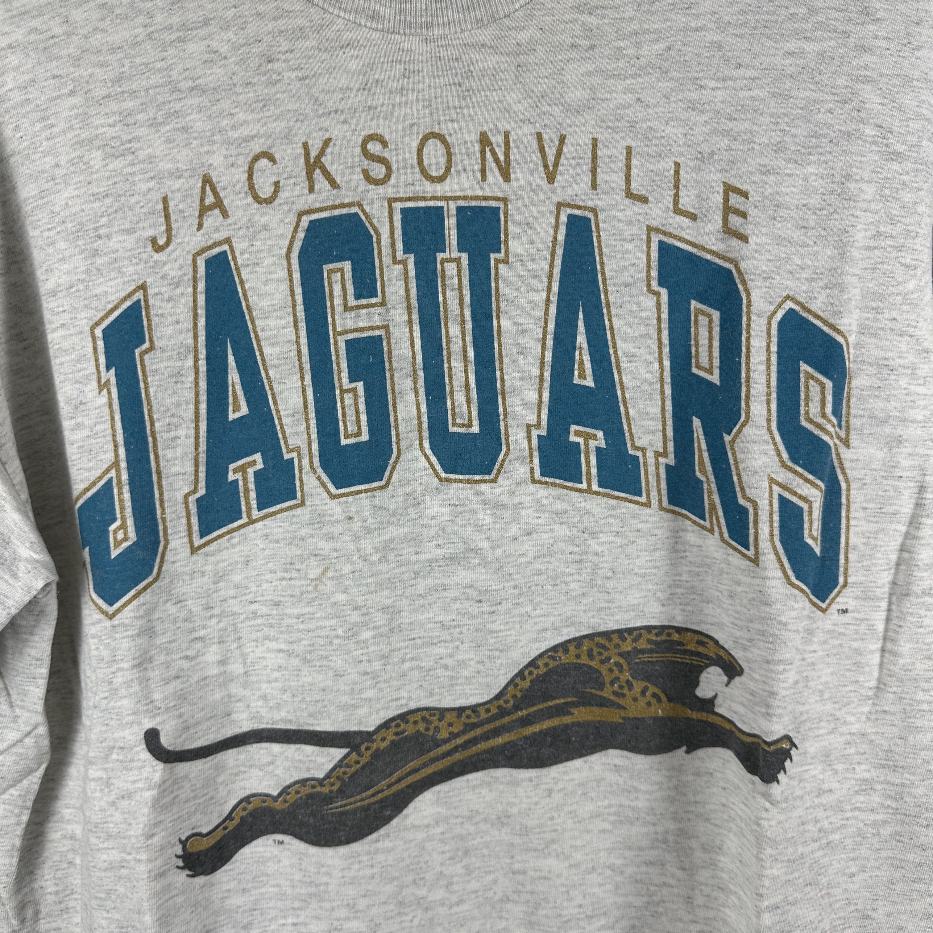 Vintage ​ 1993 Jacksonville Jaguars Football NFL Starter T-shirt Size US L / EU 52-54 / 3 - 2 Thumbnail