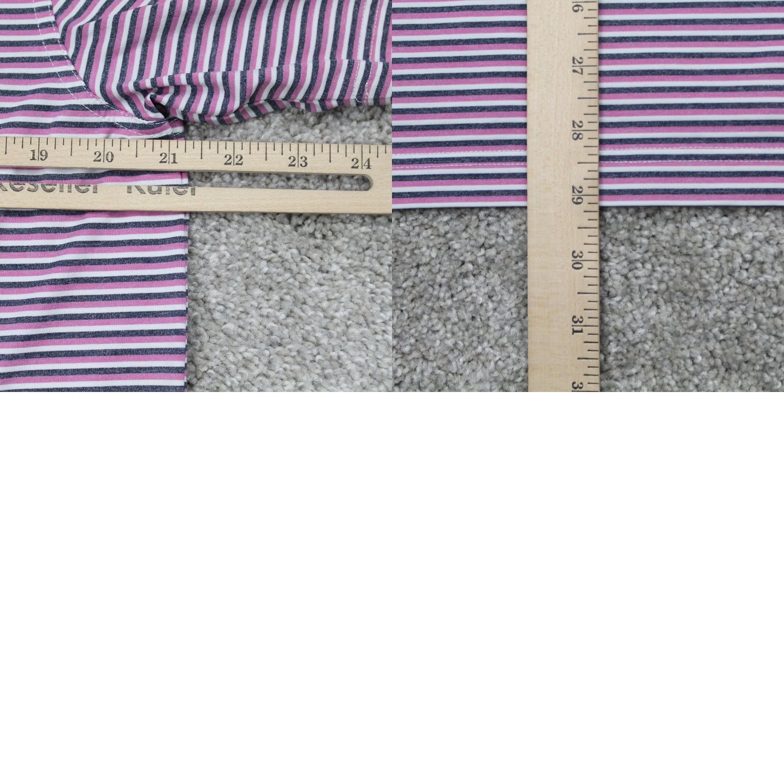 Vintage Straight Down Polo Shirt Mens Medium Pink/Blue Nylon/Polyamid-Polyester Stretch Polo Shirt Mens M Pink/Blue Solid Short Sleeve Golf Logo 90s? Size US M / EU 48-50 / 2 - 9 Thumbnail