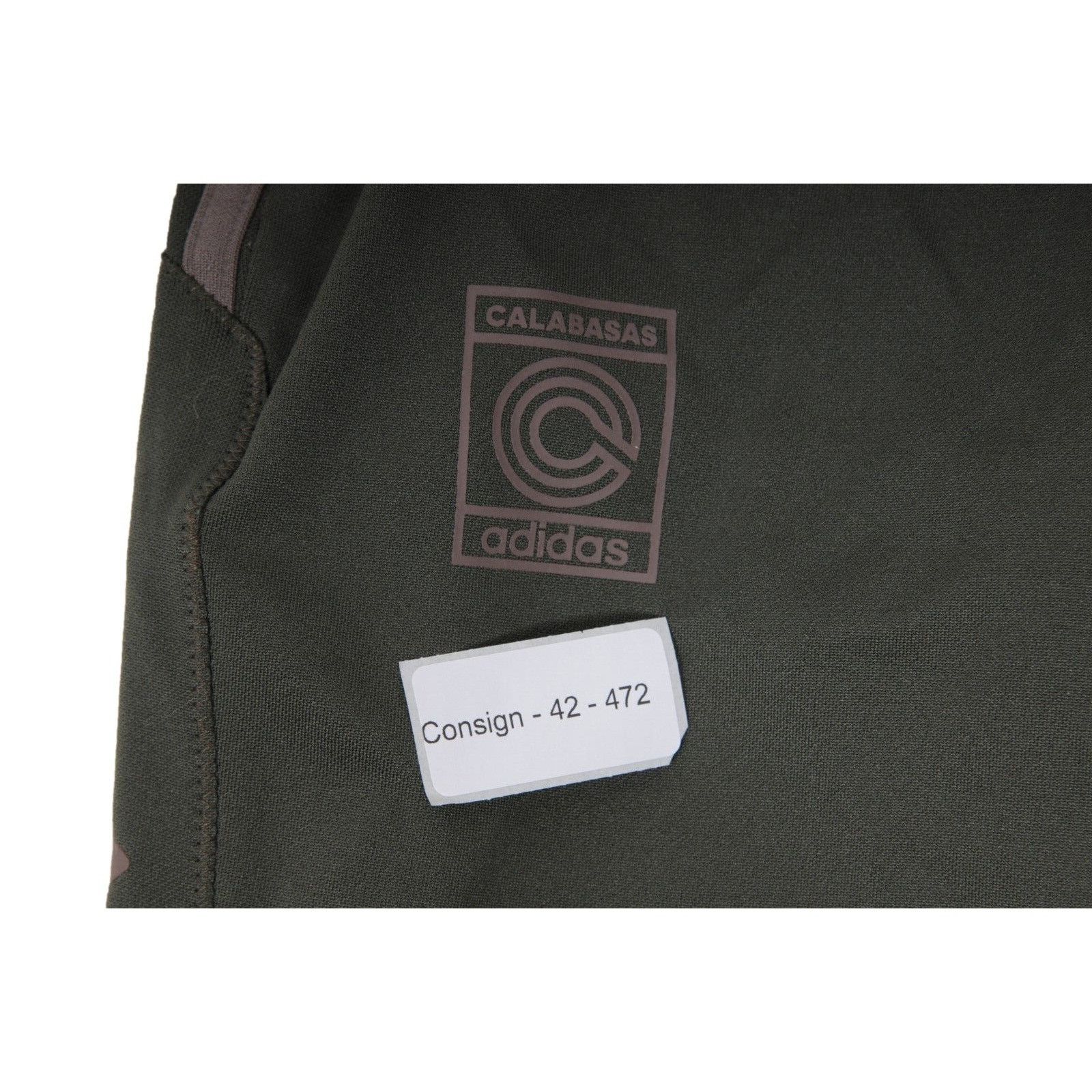 Adidas Calabasas Track Pants Small Green Purple Nylon Size US 30 / EU 46 - 5 Thumbnail