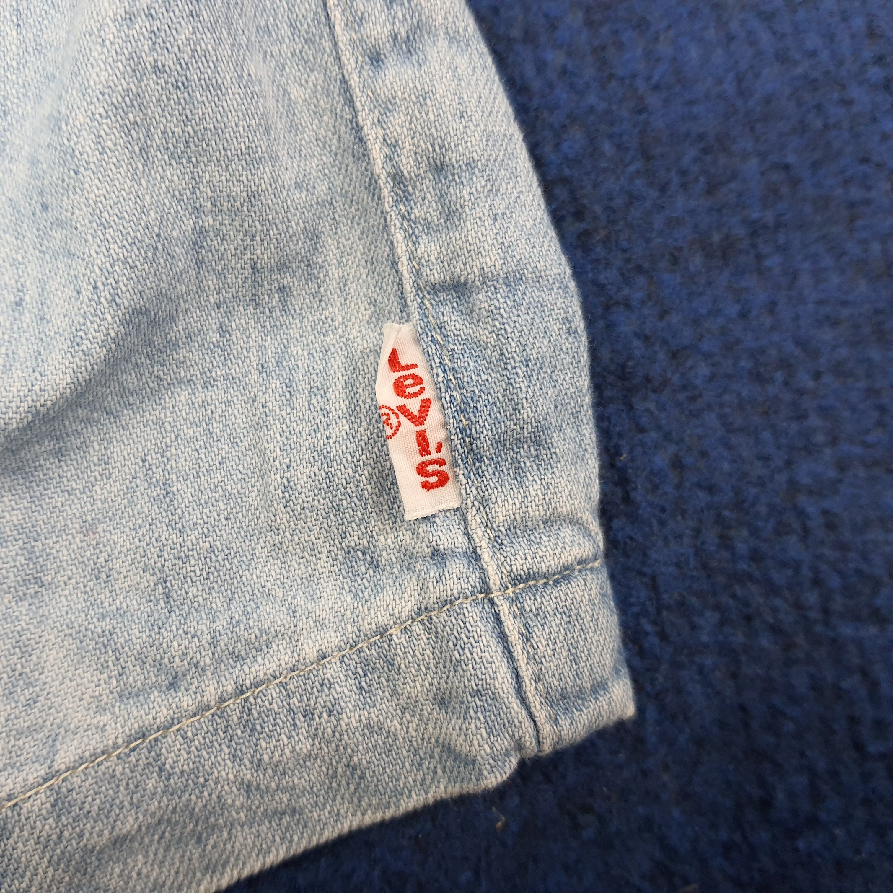 Levi's Vintage Levi's for Ladies Denim Tank Top C267N36 Size XS / US 0-2 / IT 36-38 - 7 Thumbnail