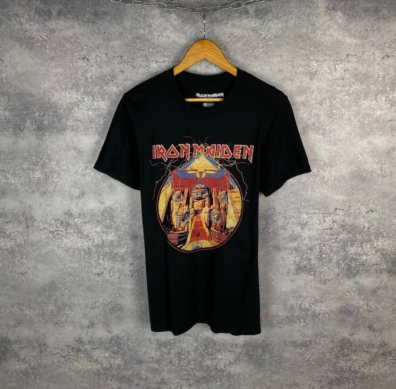 Band Tees × Iron Maiden × Vintage Iron Maiden Tee Men's Size M Black Short Sleeve Size US M / EU 48-50 / 2 - 1 Thumbnail