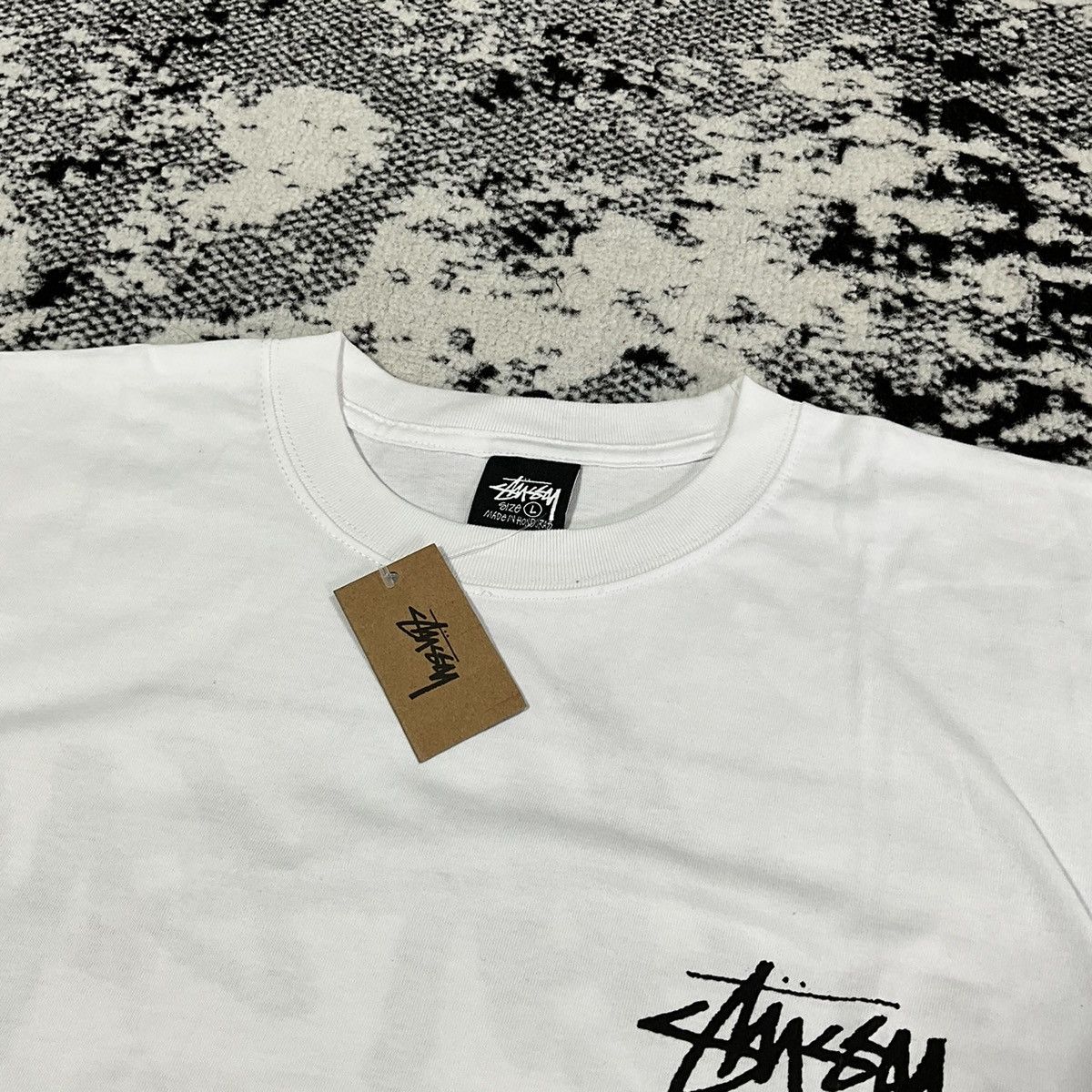 Stussy STUSSY TOUGH GEAR TEE WHITE - L Size US L / EU 52-54 / 3 - 5 Thumbnail