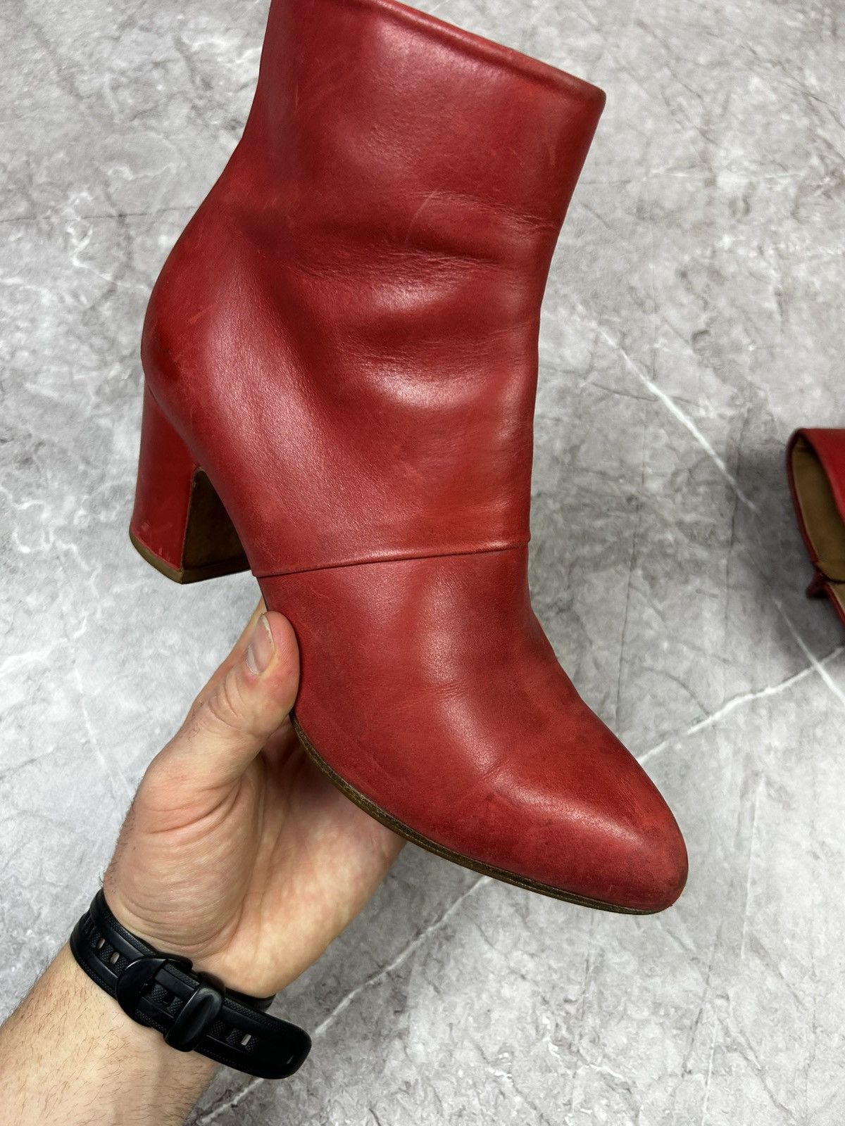 Maison Margiela Maison Martin Margiela Womens Ankle Boots Size US 7 / IT 37 - 2 Thumbnail