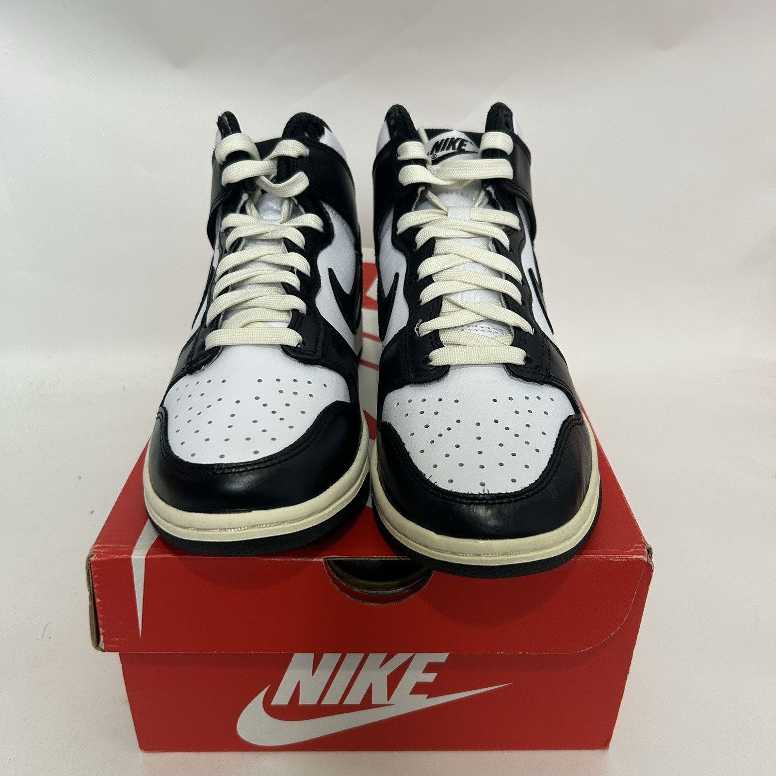 Nike Nike Dunk High PRM WMNS “Vintage Panda” DQ8581-100 Size US 6 / IT 36 - 2 Thumbnail
