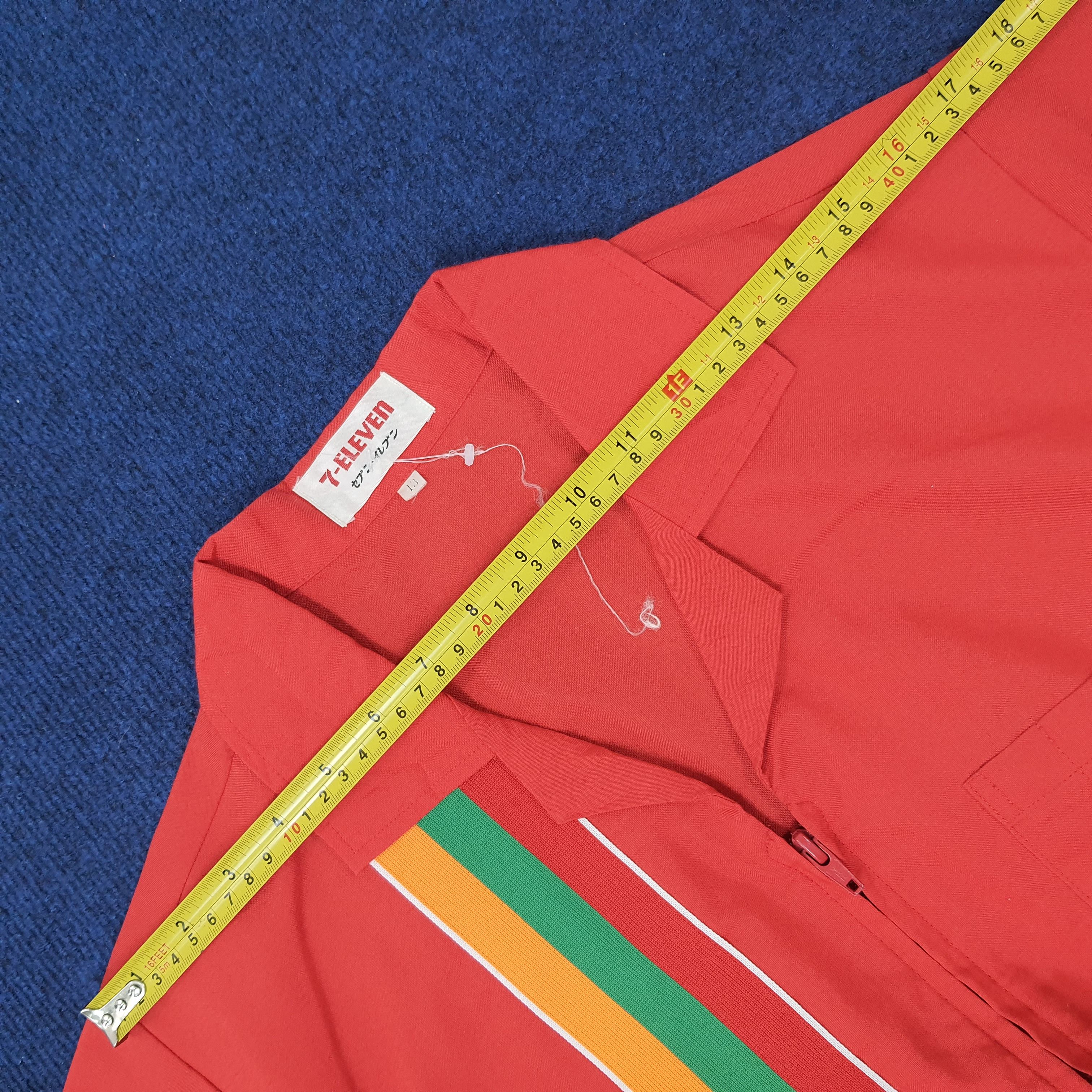 Japanese Brand × Vintage Vintage 7 Eleven Staff Japan Edition Uniform Jacket C219N66 Size US M / EU 48-50 / 2 - 7 Thumbnail