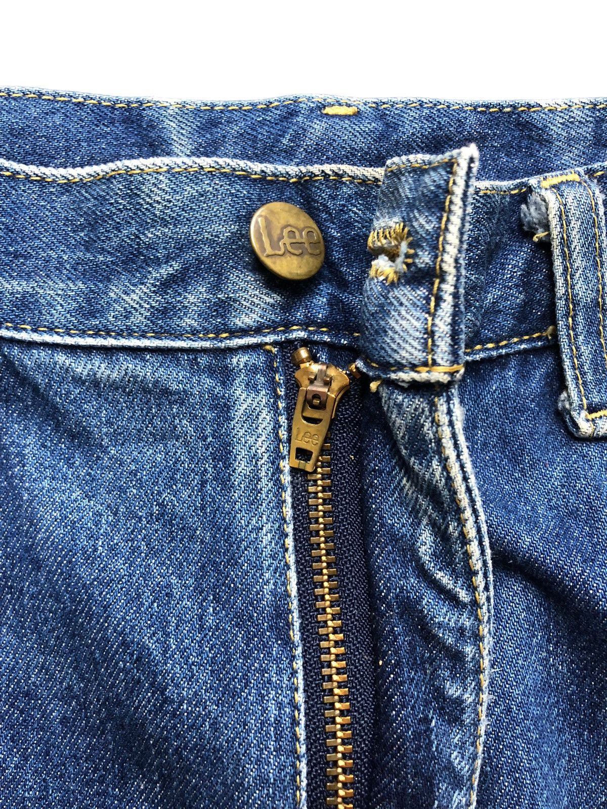 Japanese Brand × Lee × Vintage Vintage Lee Ripped Distressed Denim Jeans Size US 35 - 8 Thumbnail