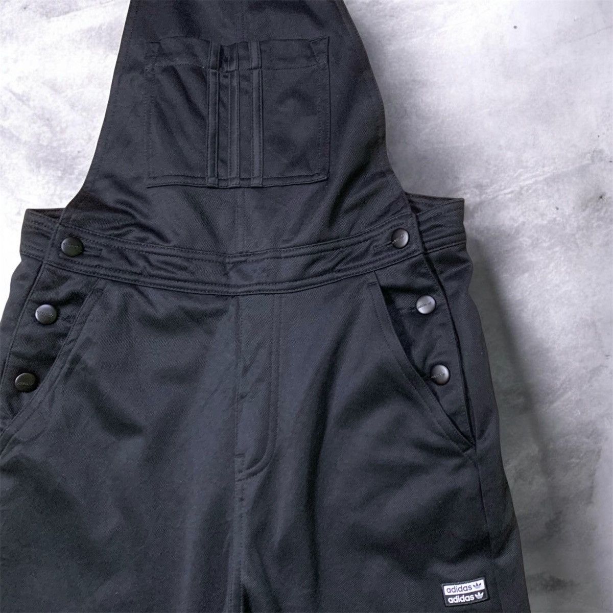 Adidas ADIDAS WOMEN OVERALL DUNGAREES BLACKJUMPER Size XS / US 0-2 / IT 36-38 - 3 Thumbnail