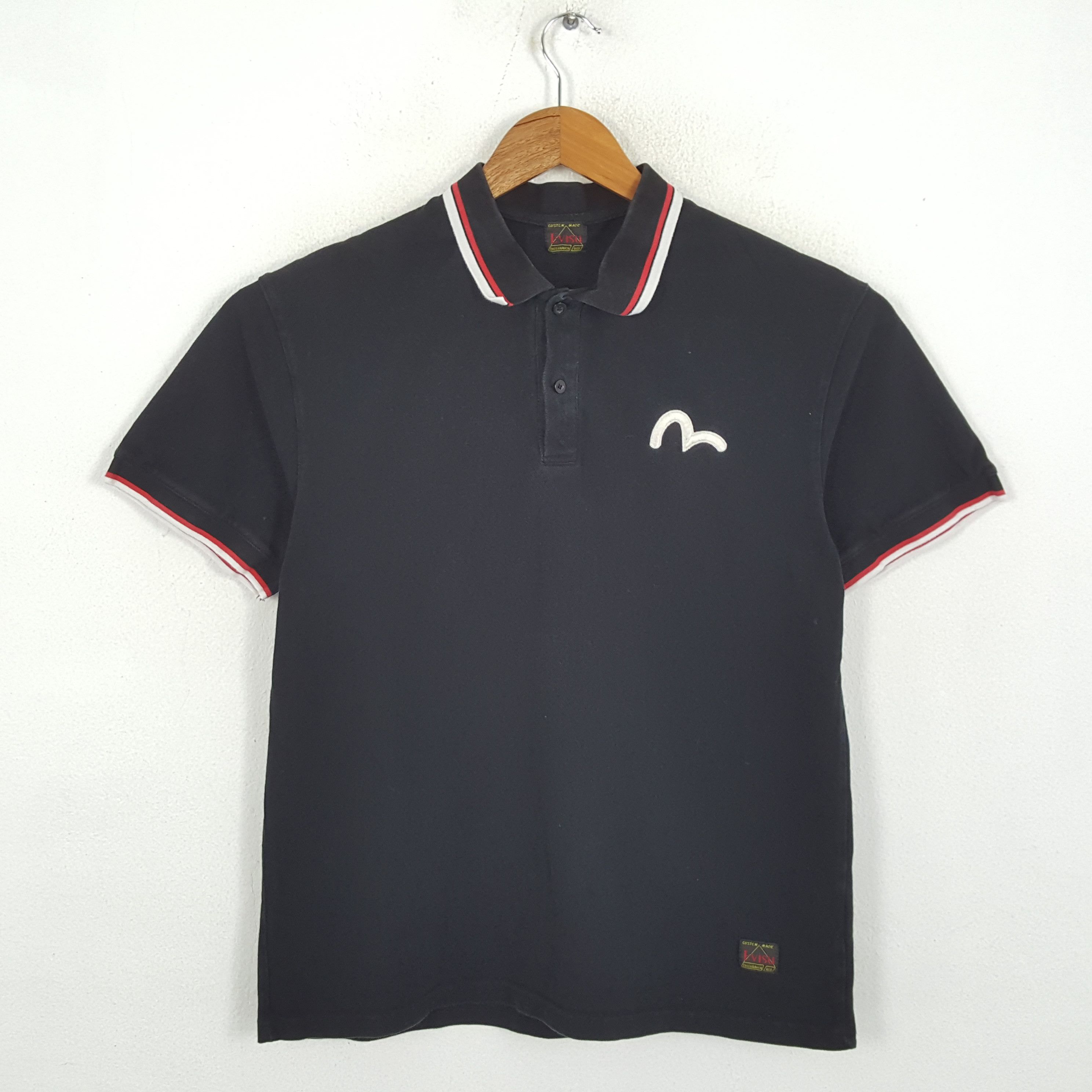 Evisu × Japanese Brand Vintage EVISU Japanese Brand Polo Shirt Size US L / EU 52-54 / 3 - 1 Thumbnail