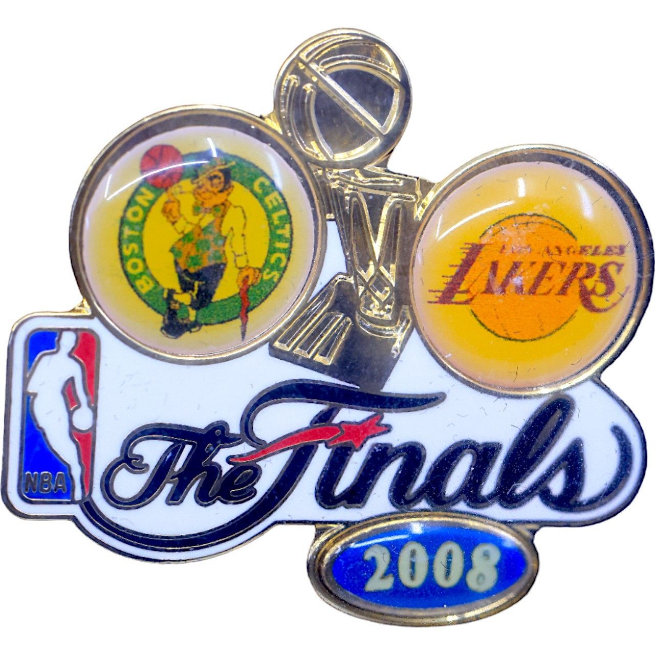 NBA NBA Finals 2008 Pin Set- Boston Celtics v LA Lakers #28/2008 Size ONE SIZE - 4 Thumbnail