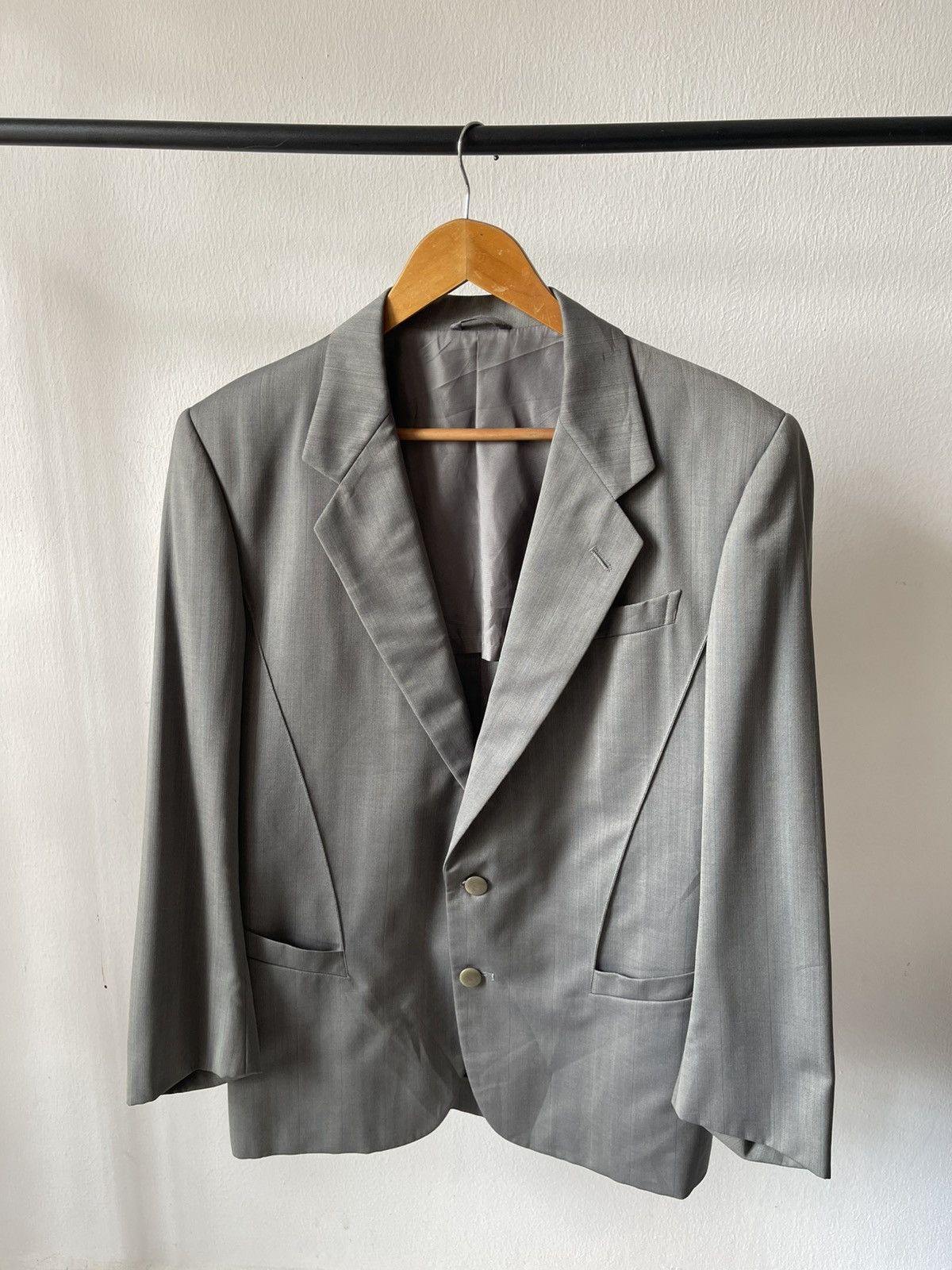 Thierry Mugler 80s Thierry Mugler Paris Two Button #96 Size US L / EU 52-54 / 3 - 1 Thumbnail