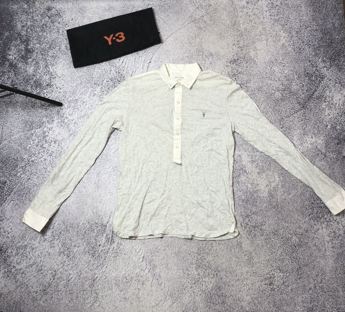 Allsaints × Vintage Men’s long sleeve Alsaints size S y2k japan casual Size US S / EU 44-46 / 1 - 1 Thumbnail