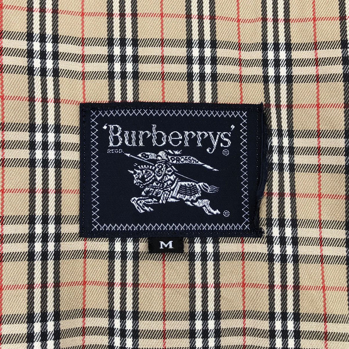 Burberry VTG Burberrys Embroidery Logo Lined Novacheck Bomber Jacket Size US M / EU 48-50 / 2 - 17 Thumbnail