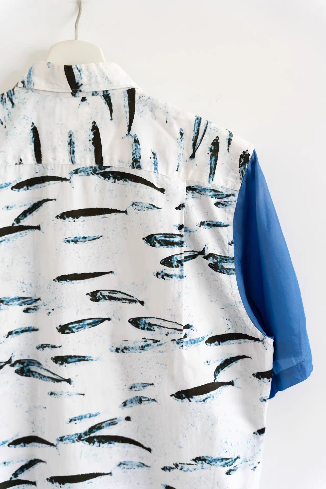 Comme des Garcons Comme des Garcons 90s Fish School Short Sleeve Shirt K4 Size US S / EU 44-46 / 1 - 6 Thumbnail