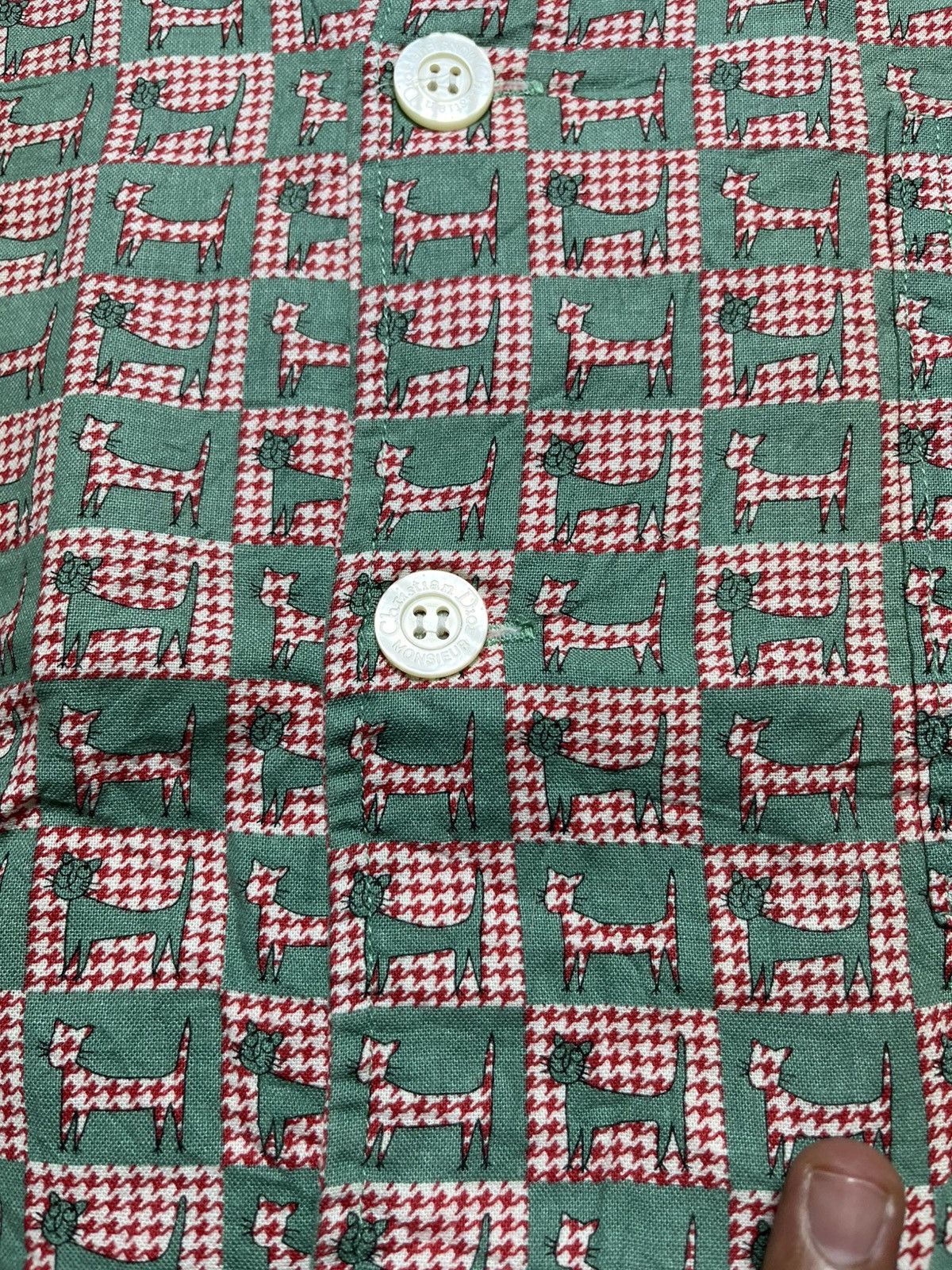 Christian Dior Monsieur Vintage Christian Dior Monogram Shirt Button Up Size US L / EU 52-54 / 3 - 6 Thumbnail