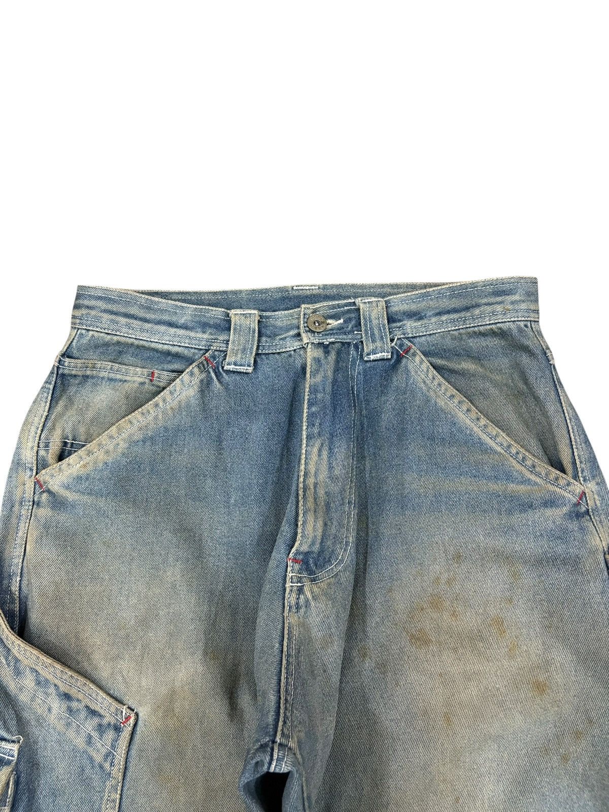 Hobo Vintage Hobo Cargo Carpenter Mud Wash Baggy Jeans Size US 31 - 4 Thumbnail