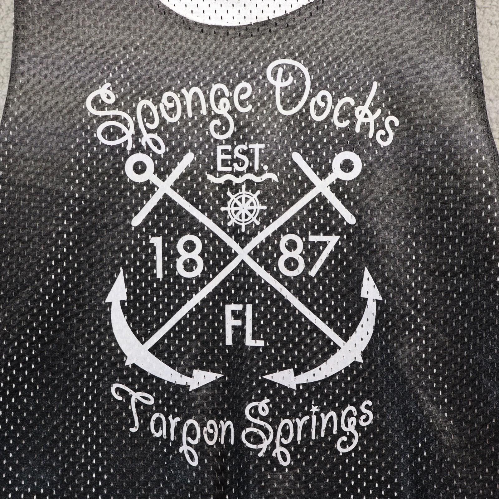 Other Exist Cropped Mesh Jersey Shirt Black Tarpon Springs medium Size M / US 6-8 / IT 42-44 - 2 Thumbnail