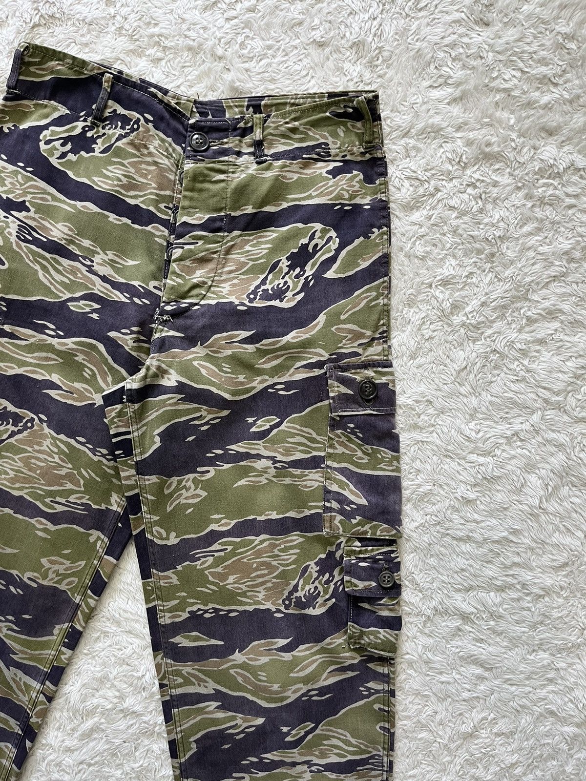 Vintage true vintage arvn vietnam war us army tiger stripe pants Size US 29 - 6 Thumbnail