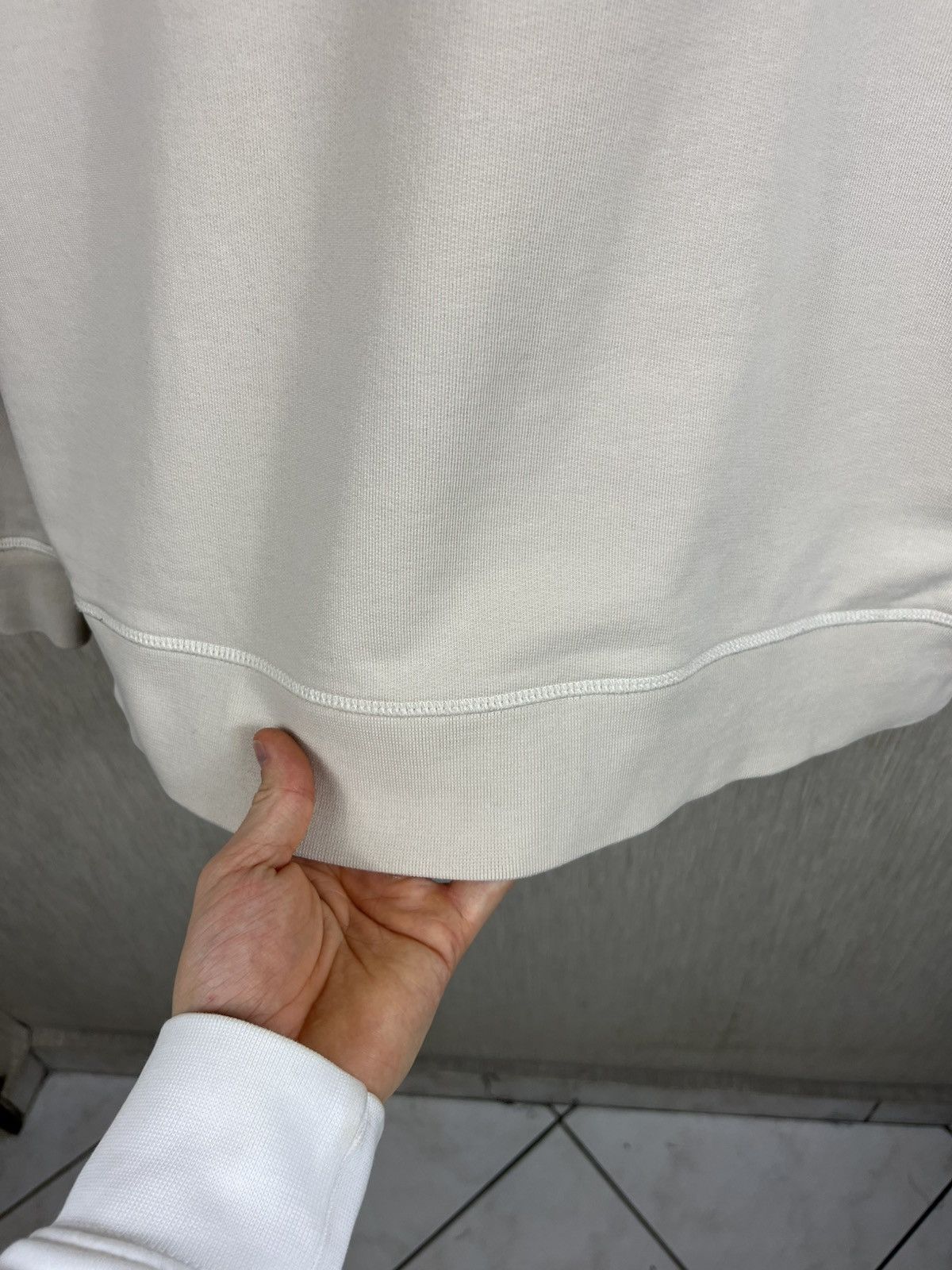 Asket × Designer Asket the sweatshirt basic crewneck beige cream aesthetic Size US L / EU 52-54 / 3 - 12 Thumbnail