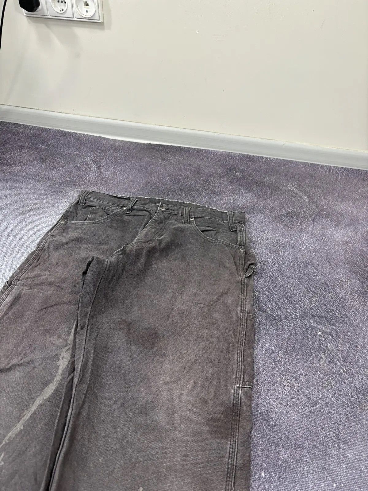 Dickies × Vintage Vintage Dickies Y2K American Hype Work Carpenter Baggy Pants Size US 32 / EU 48 - 8 Thumbnail