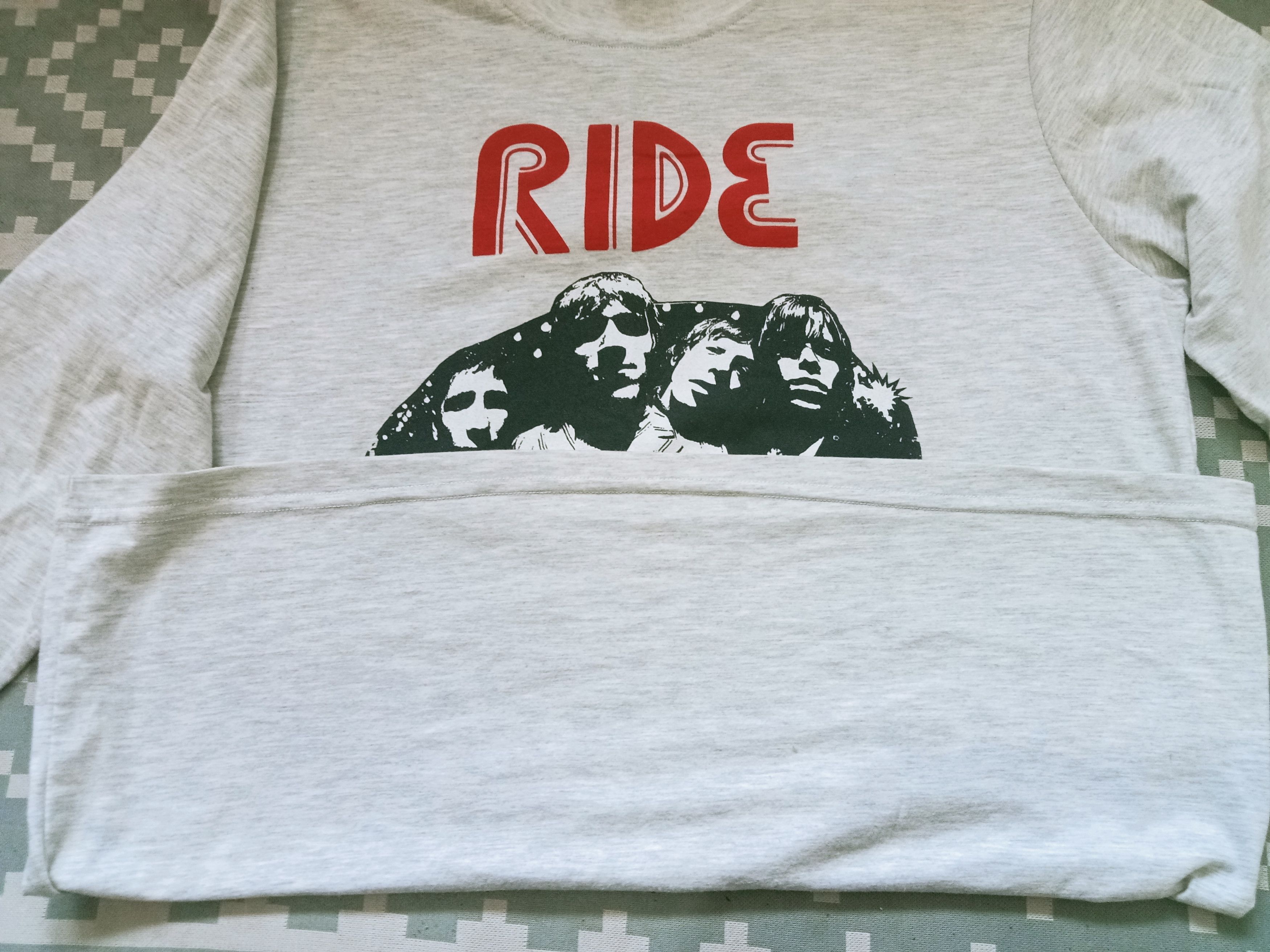 Band Tees × Vintage Ride Band - Vintage Size US XL / EU 56 / 4 - 5 Thumbnail