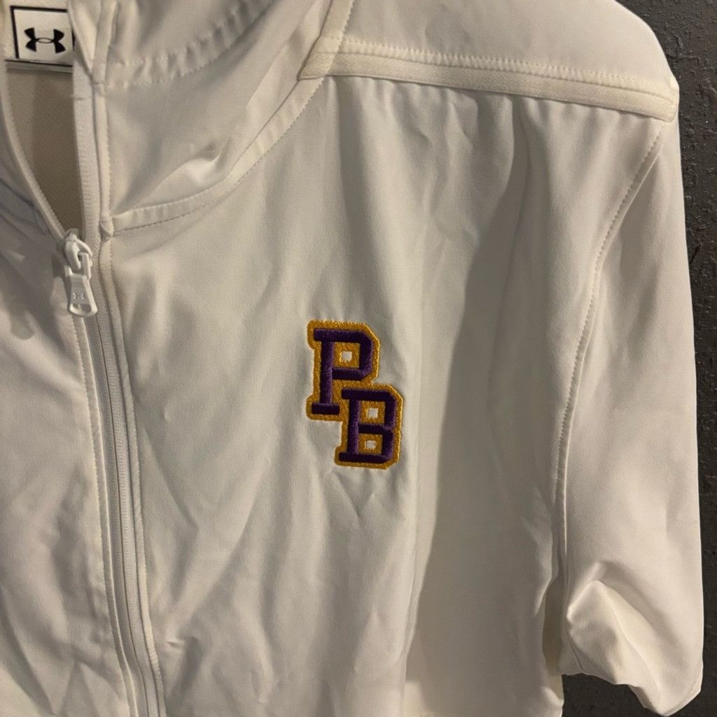 Under Armour Under Armour White Hooded Pullover Size US L / EU 52-54 / 3 - 2 Thumbnail